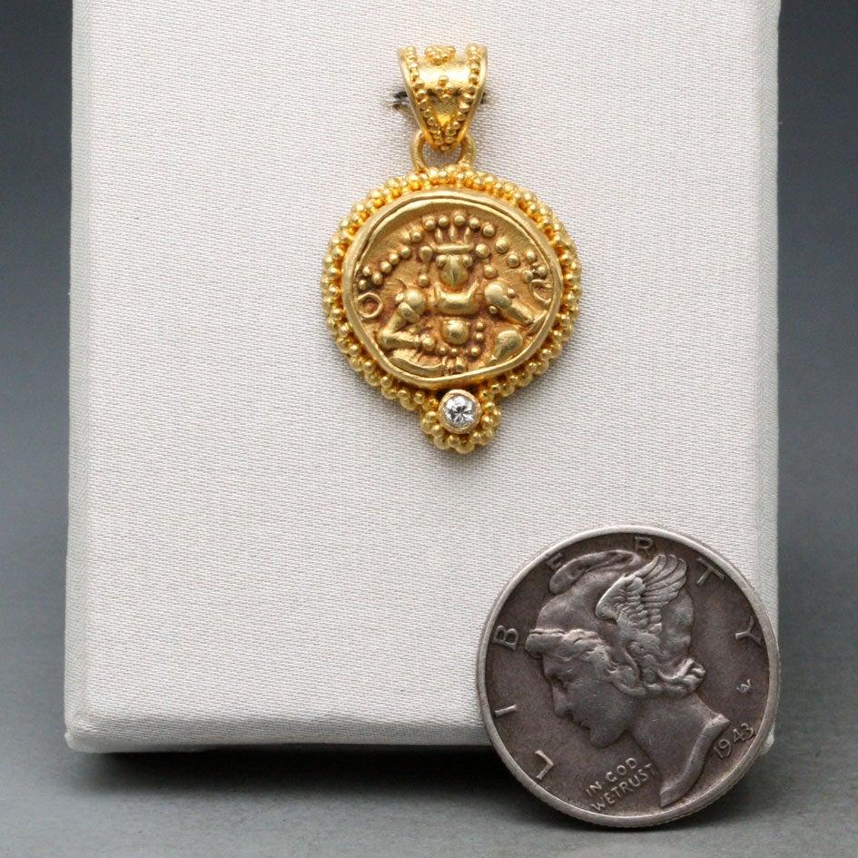 ancient gold pendant