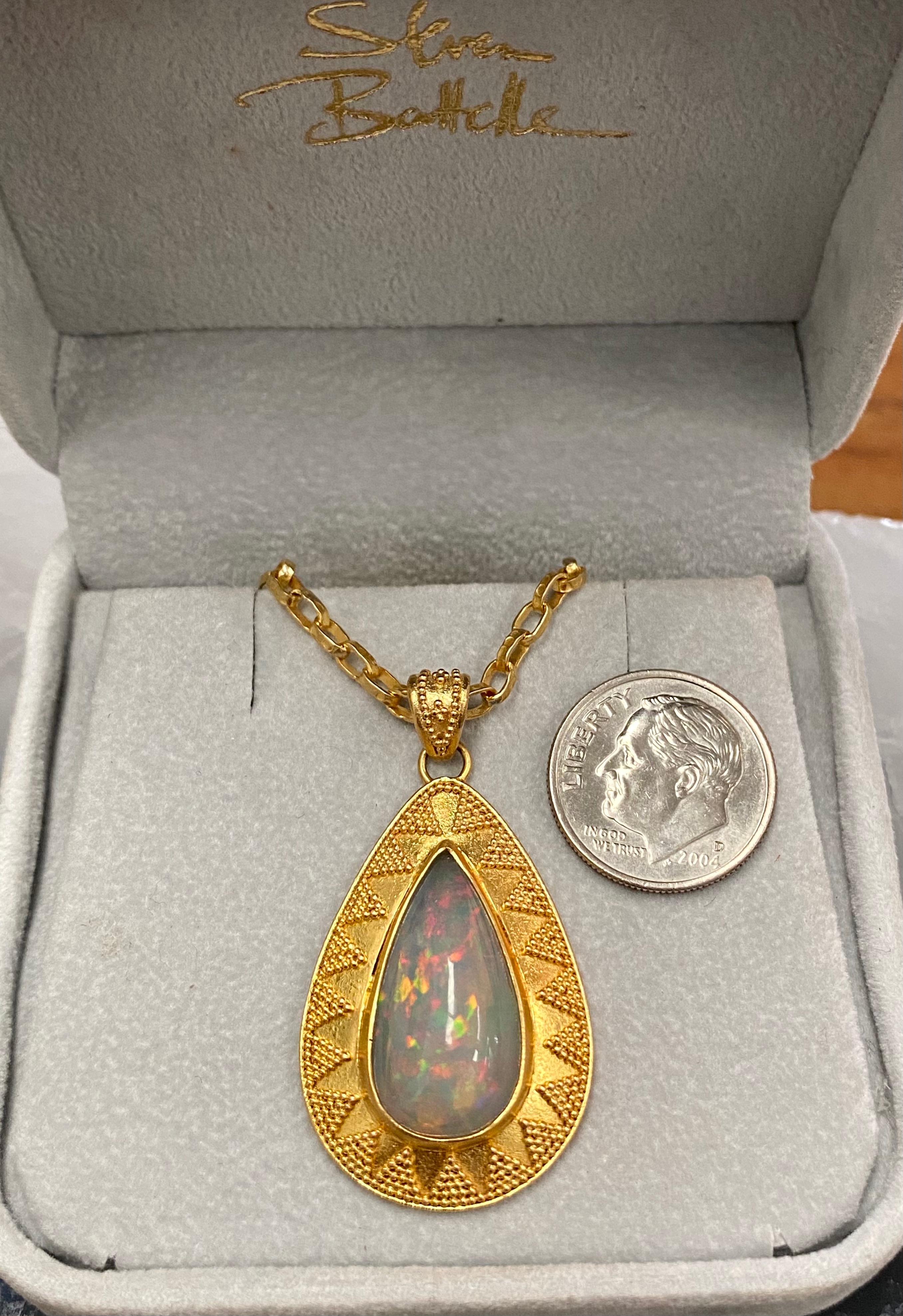 22k gold pendant sets