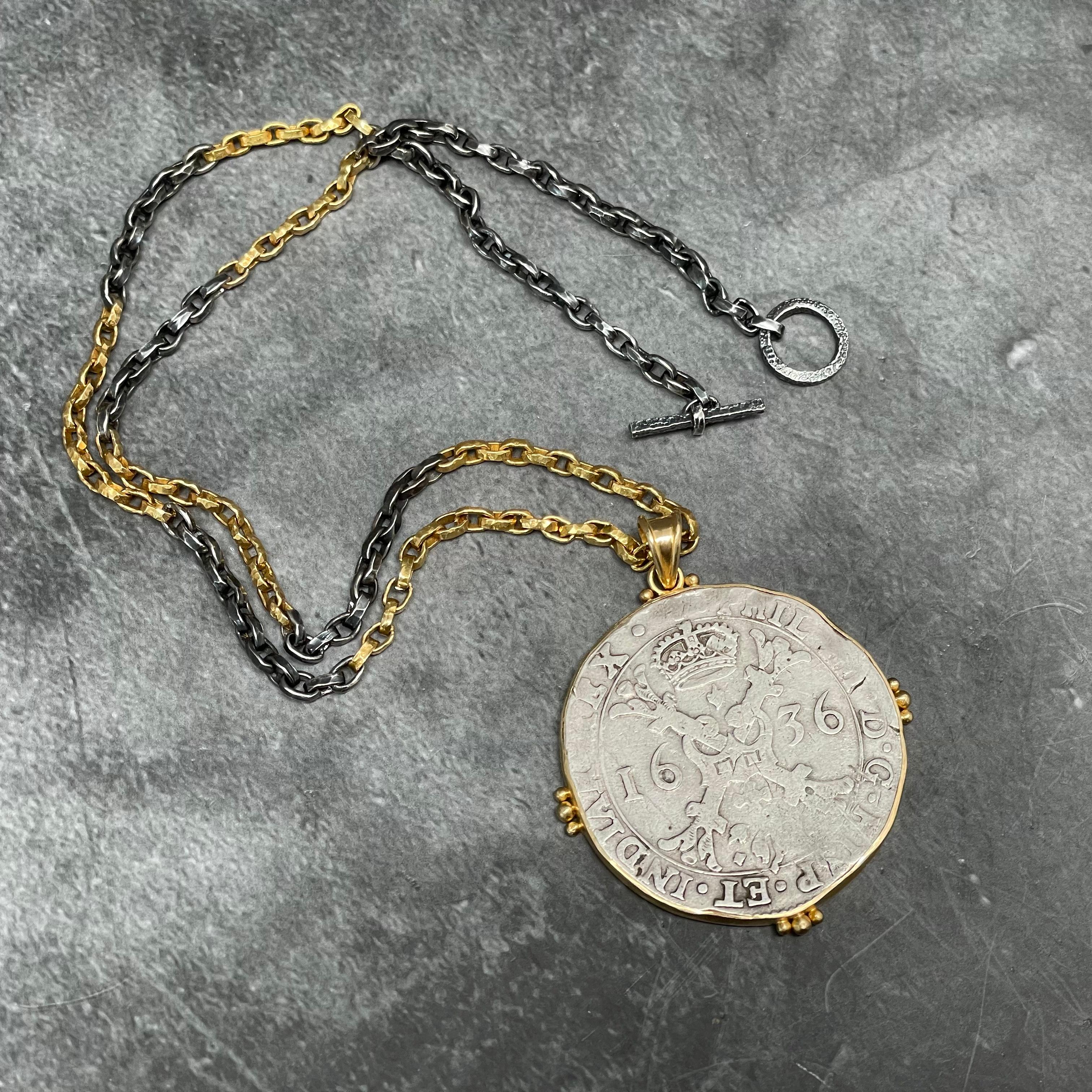 lara spencer coin necklace