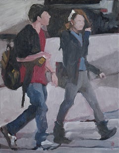 Amica Amico, Painting, Oil on Canvas