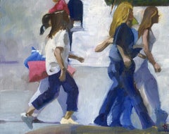 Kids, Murray and Lilac, Painting, Oil on Canvas