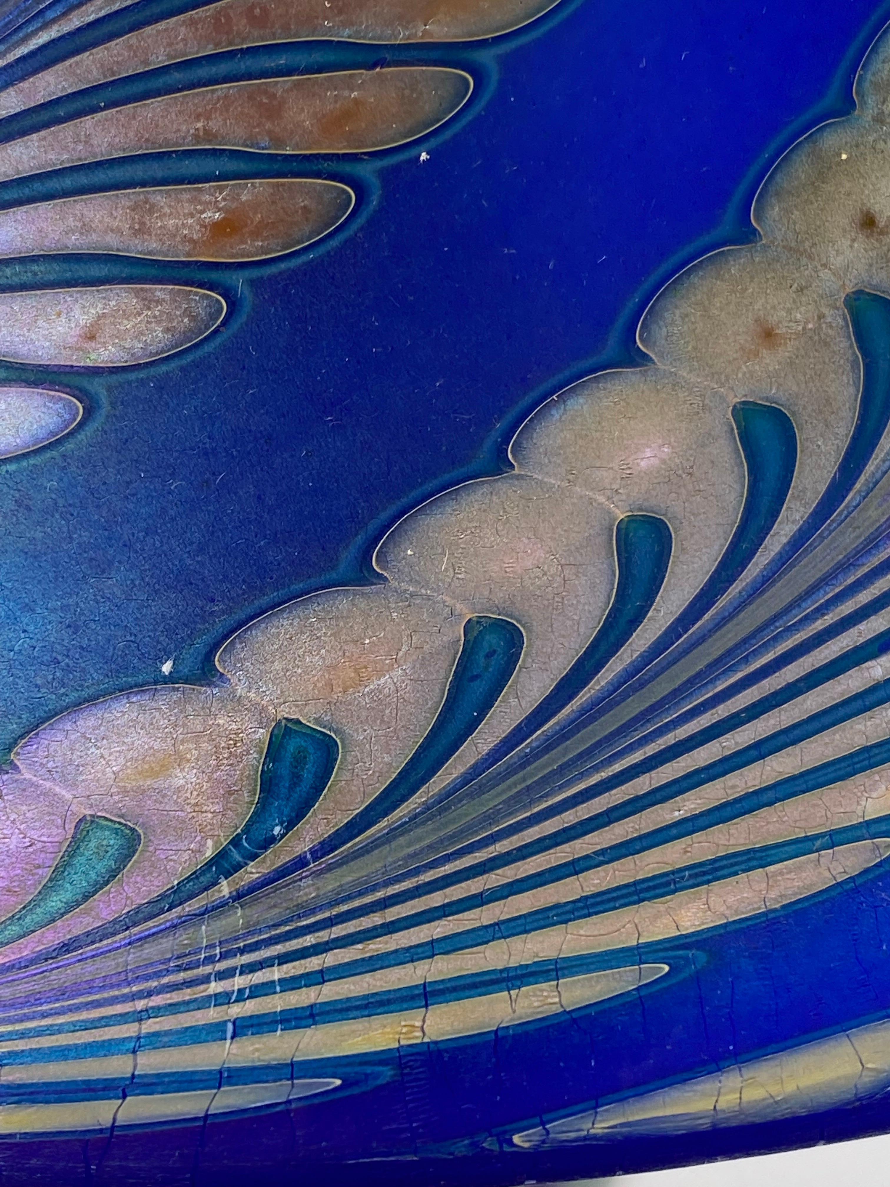 Modern Steven Correia Art Glass Table Lamp