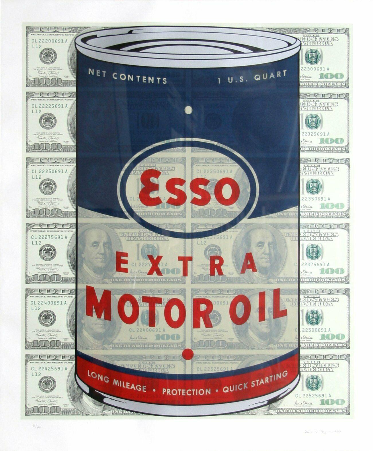 Esso Oil Can - Print by Steven Gagnon