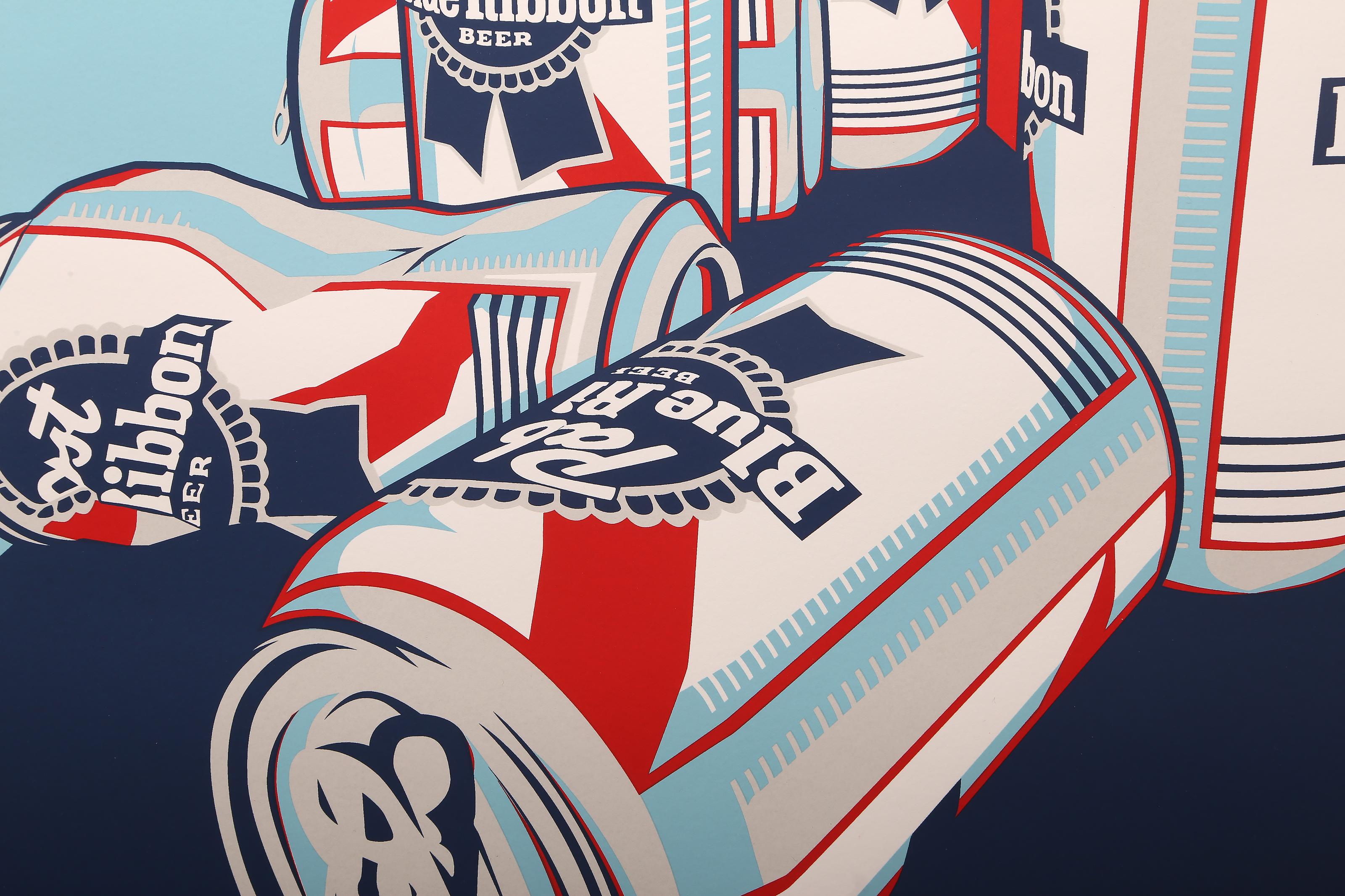 Hope - Progress, dittico serigrafico Pop Art di Steven Gagnon in vendita 2