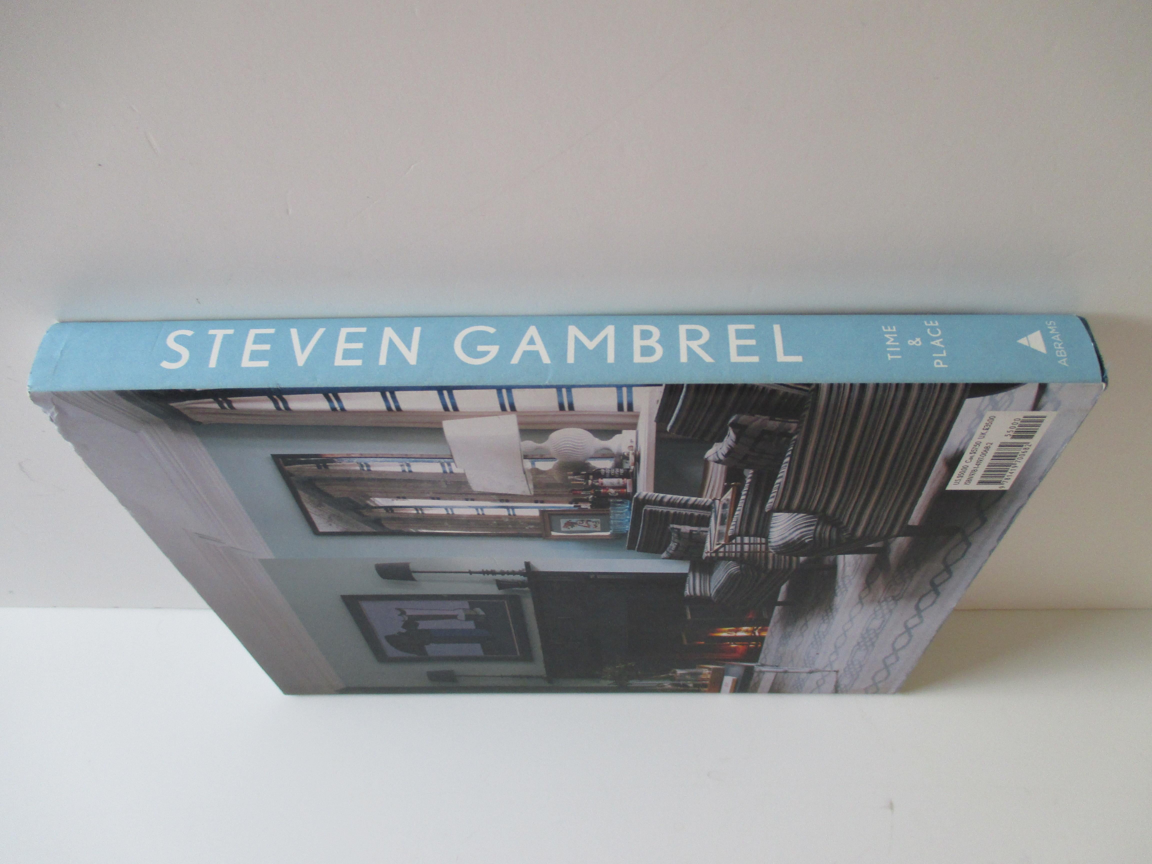 Steven Gambrel Time and Place Hardcover Book In Good Condition In Oakland Park, FL