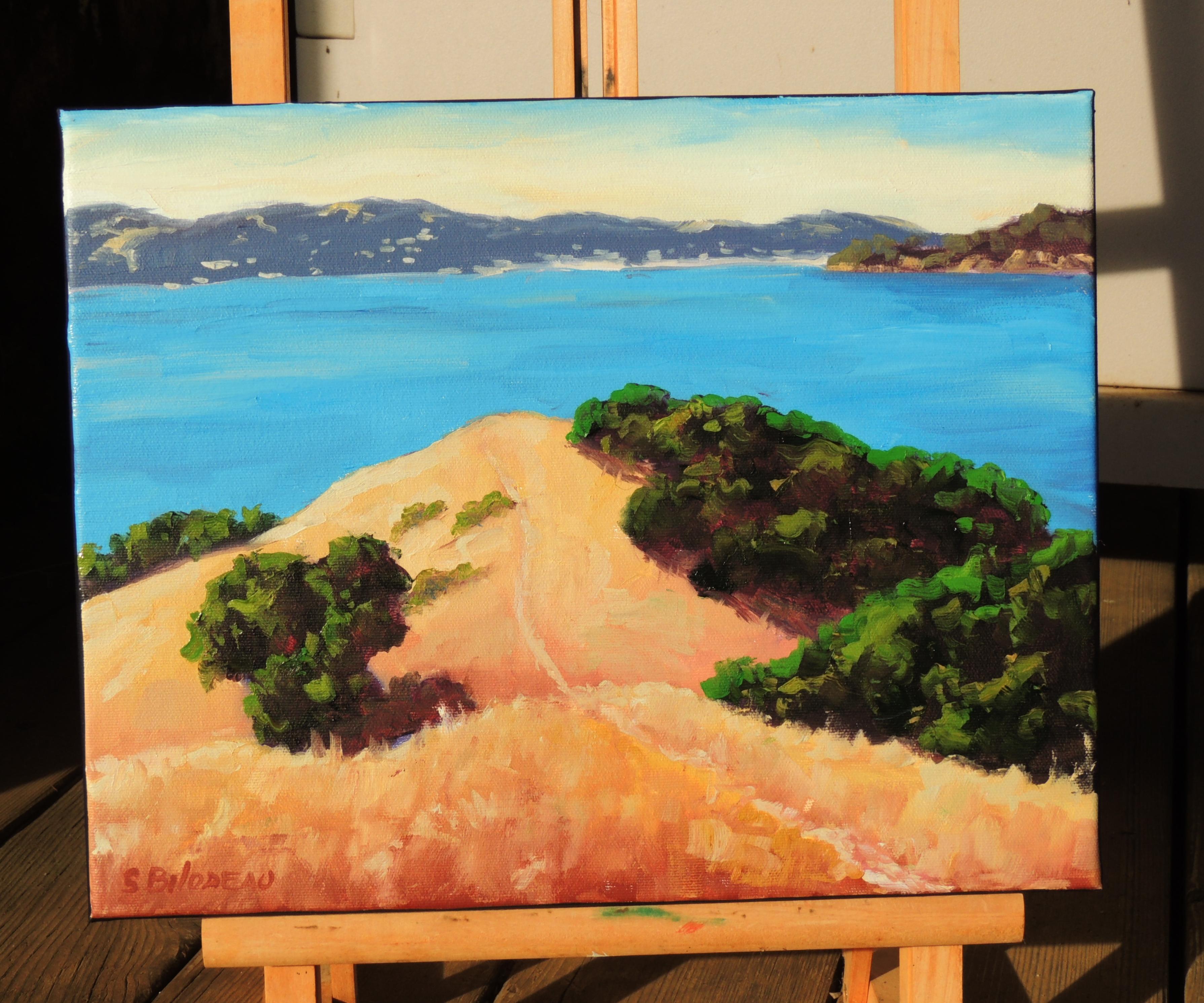 <p>Artist Comments<br />This California plein-air-style oil is a scene of Angel Island within the San Francisco Bay.</p><p>About the Artist<br />Steven Guy Bilodeau prefers to create his works in one session, so that he can hold on to the emotional