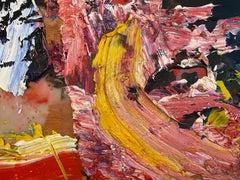'Untitled' by Steven H. Rehfeld - Small Contemporary Abstract Painting on Wood