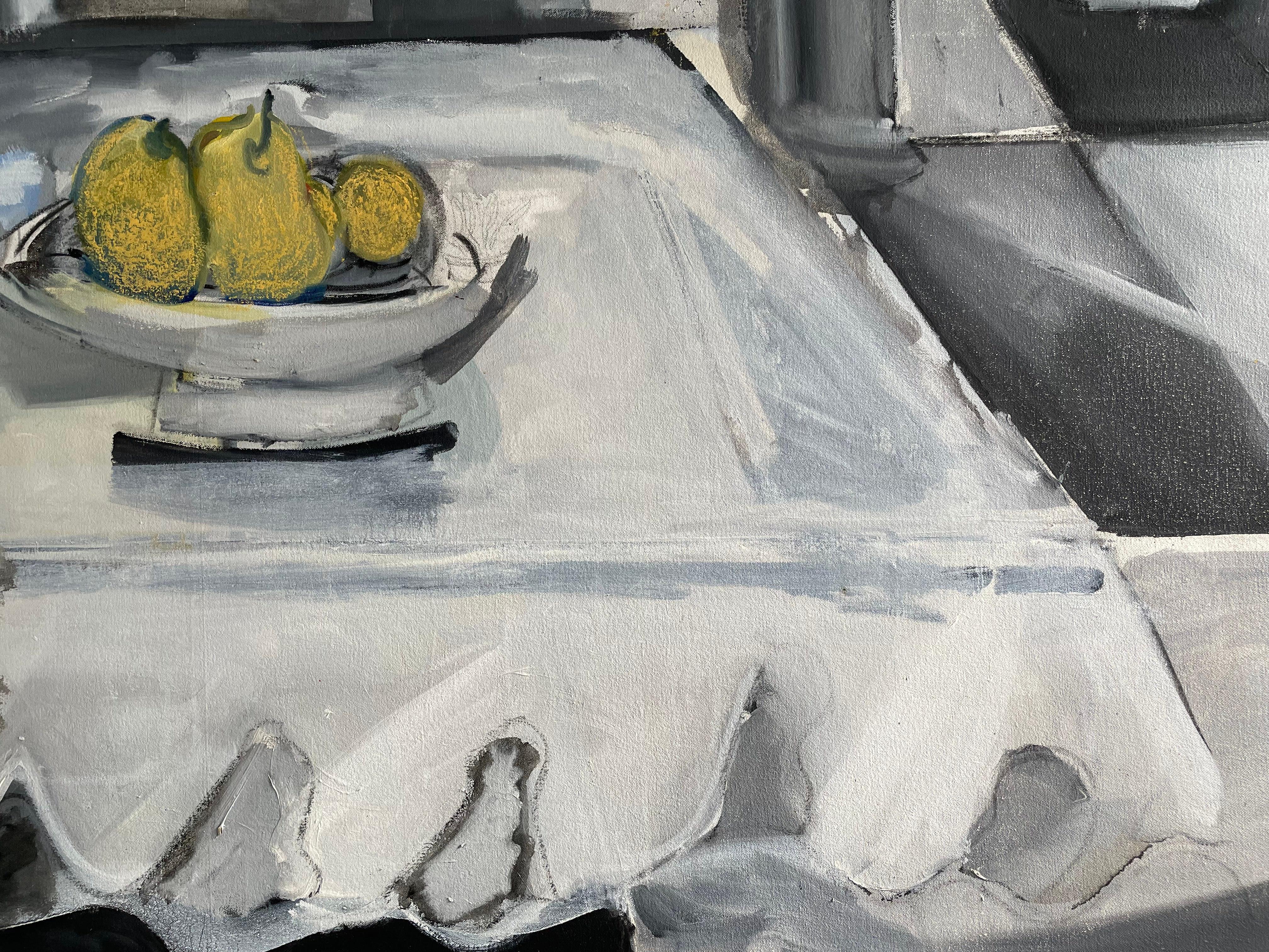 'Dinner Is Served' Large Contemporary Still Life Abstract by Steven Rehfeld For Sale 1