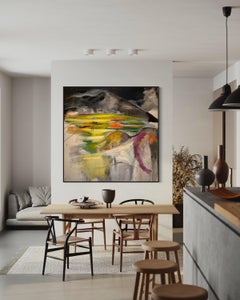 'Mystic Valley' by Steven H. Rehfeld - Large Ethereal Contemporary Landscape Art