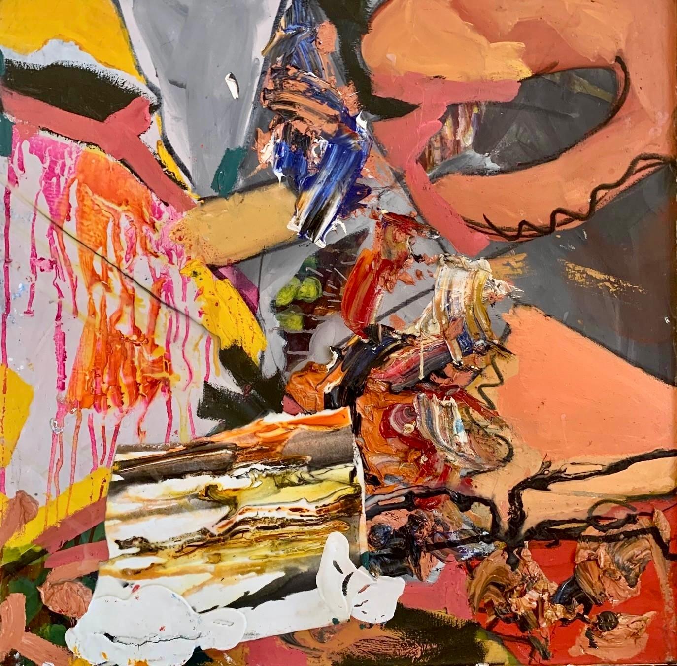 Steven H. Rehfeld (americano, 1954)
'Senza titolo' 2022
Pittura a olio, inchiostro, gesso, colla, tela, barelle
L'artista ha firmato il retro del dipinto.

Informazioni sull'artista:
Ti presentiamo Steven H. Rehfeld, una forza distintiva dell'arte