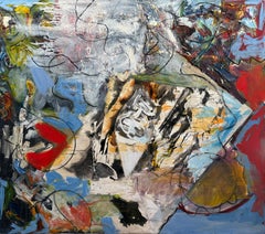 ‘Symphony’ by Steven Rehfeld - Colorful Mixed Media Large Contemporary Abstract
