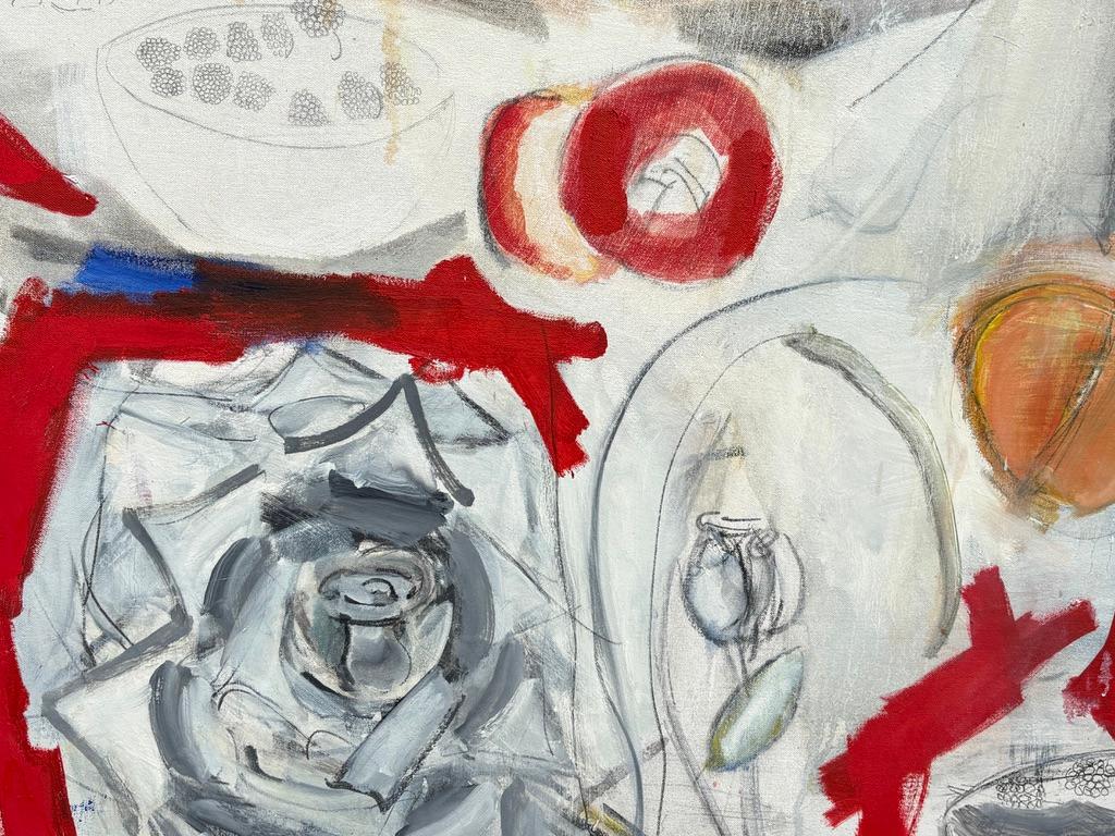 'Jarrón Amarillo' Bodegón Arte Contemporáneo Pintura Grande  O/c Por Steven en venta 7