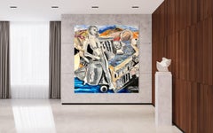 ‘Young Woman And Vase’ by Steven H. Rehfeld - Large Figurative Female Nude Model