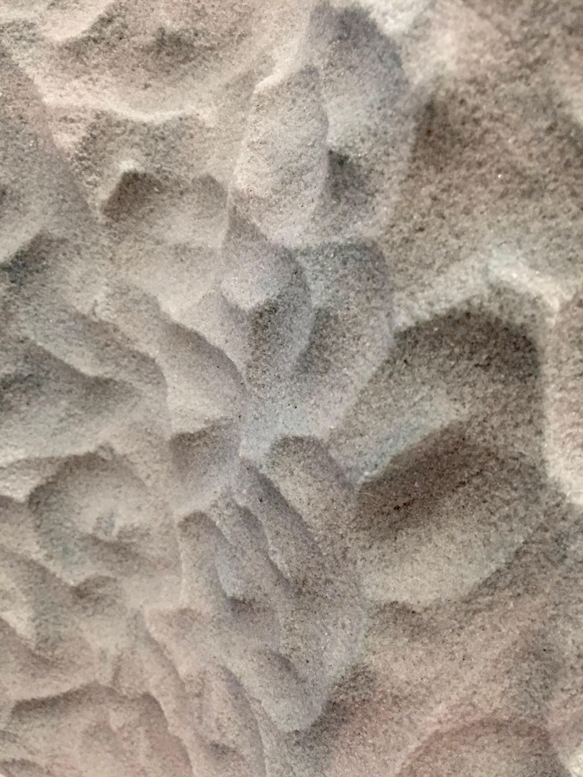 Modernes abstraktes Gefäß aus grünem Harz, Bonded Sand, #49, Steven Haulenbeek im Zustand „Hervorragend“ im Angebot in Chicago, IL