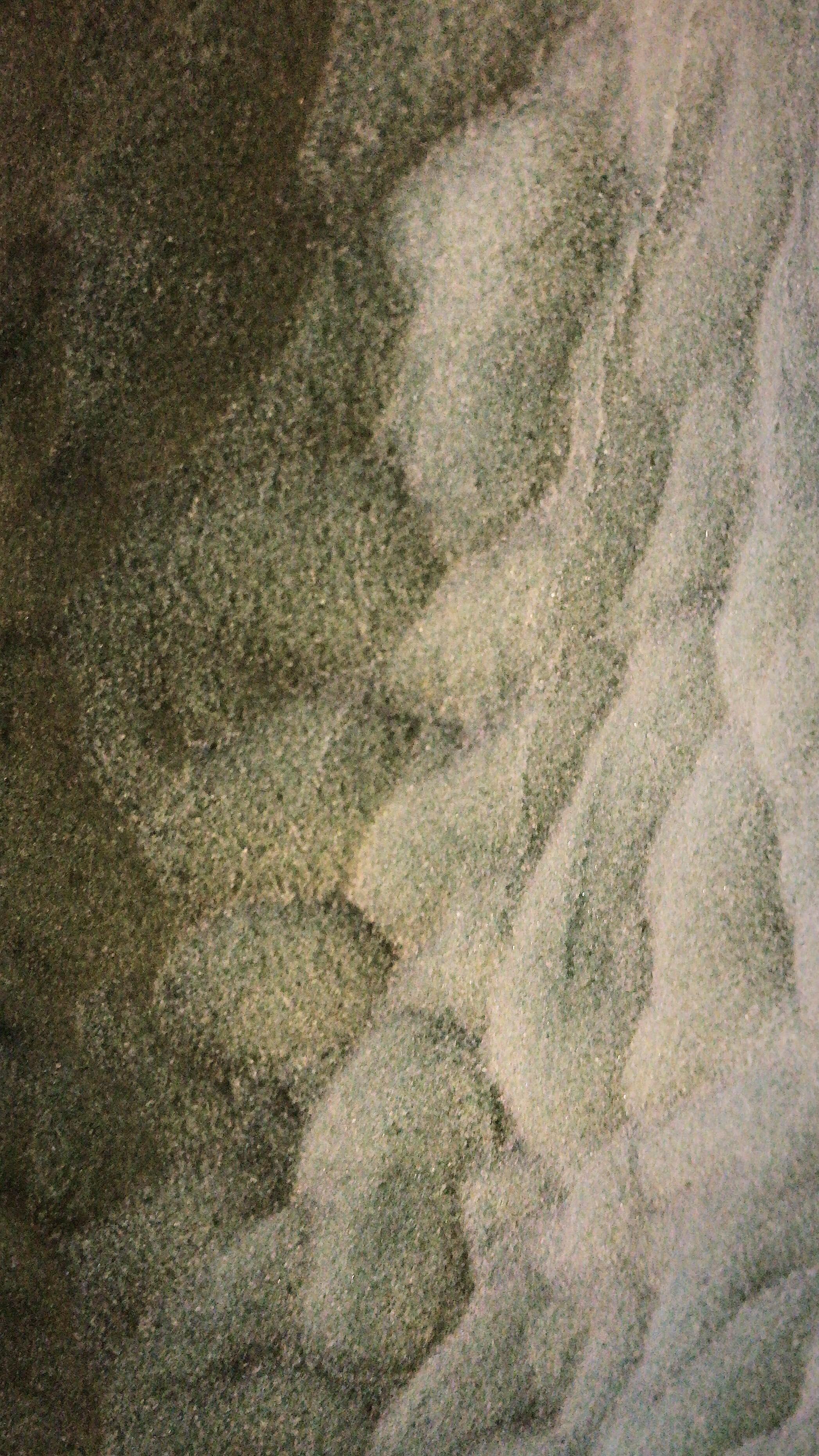 Contemporary Green Resin Bonded Sand Modern Abstract Vessel #50 Steven Haulenbeek For Sale