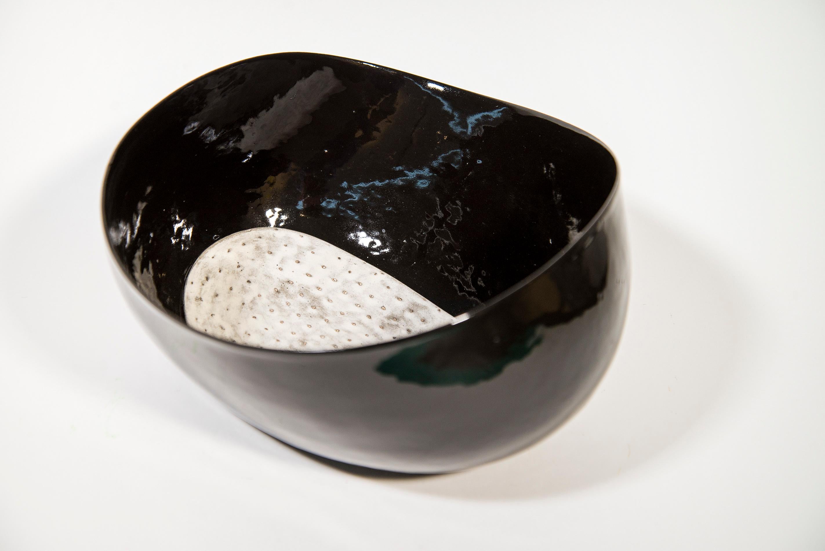 black-on-black ceramic vessel ap art history