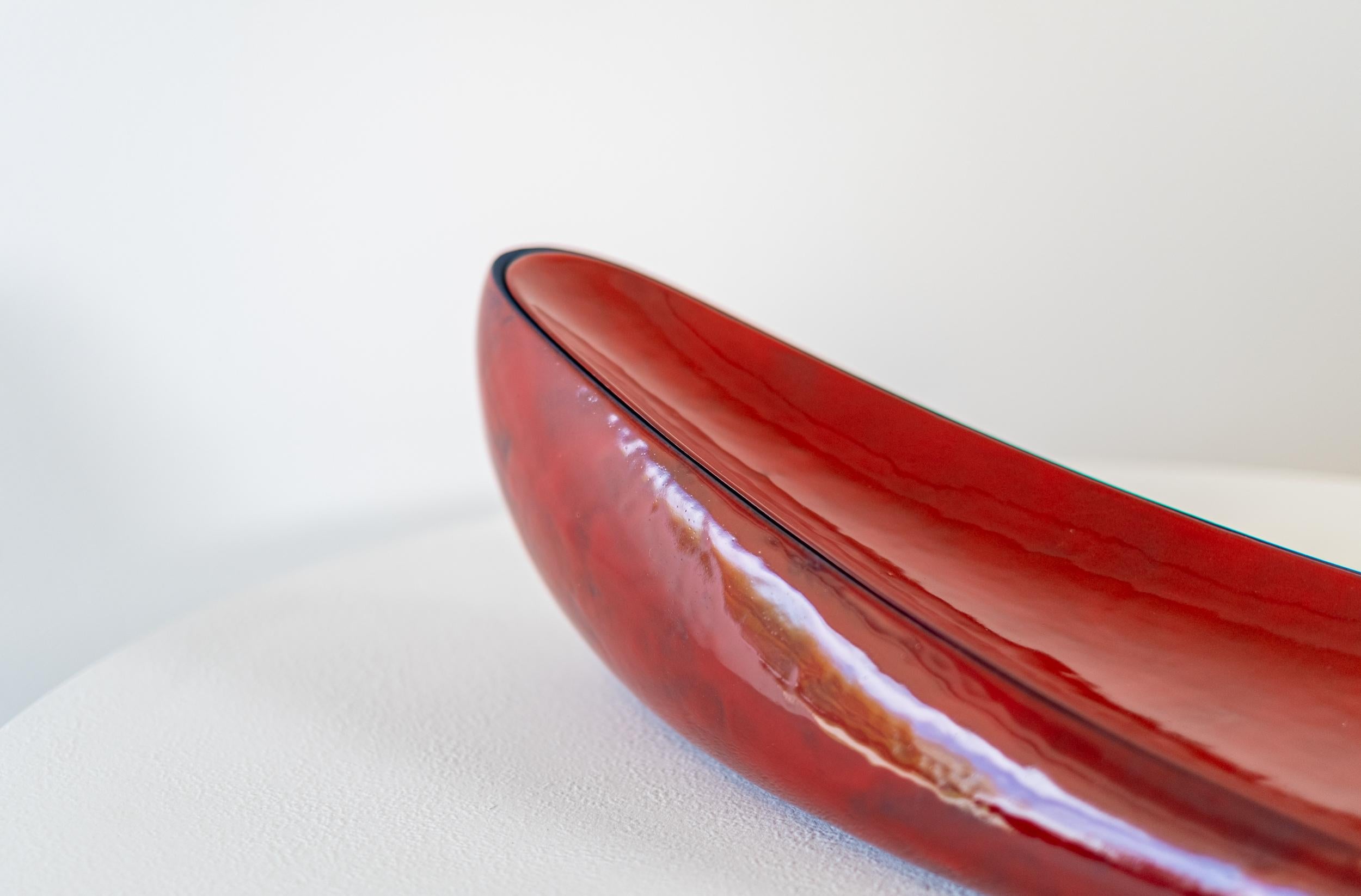 Slider - contemporary, handmade, abstract, ceramic tabletop sculpture For Sale 1