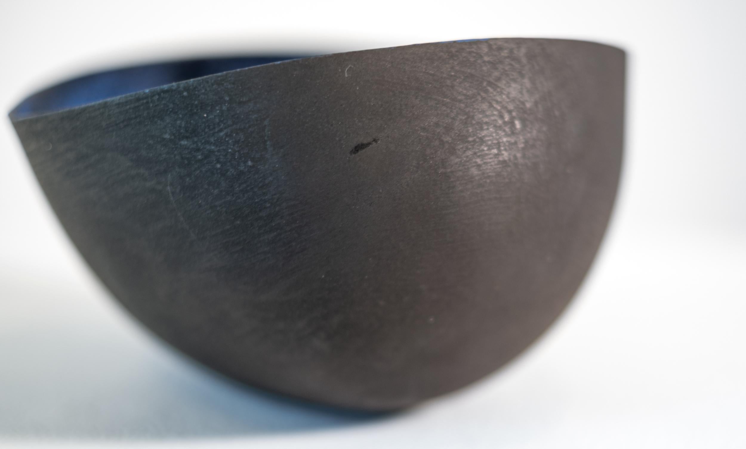 Untitled Bowl with Circles - contemporary, ceramic, tabletop, vessel, sculpture For Sale 2