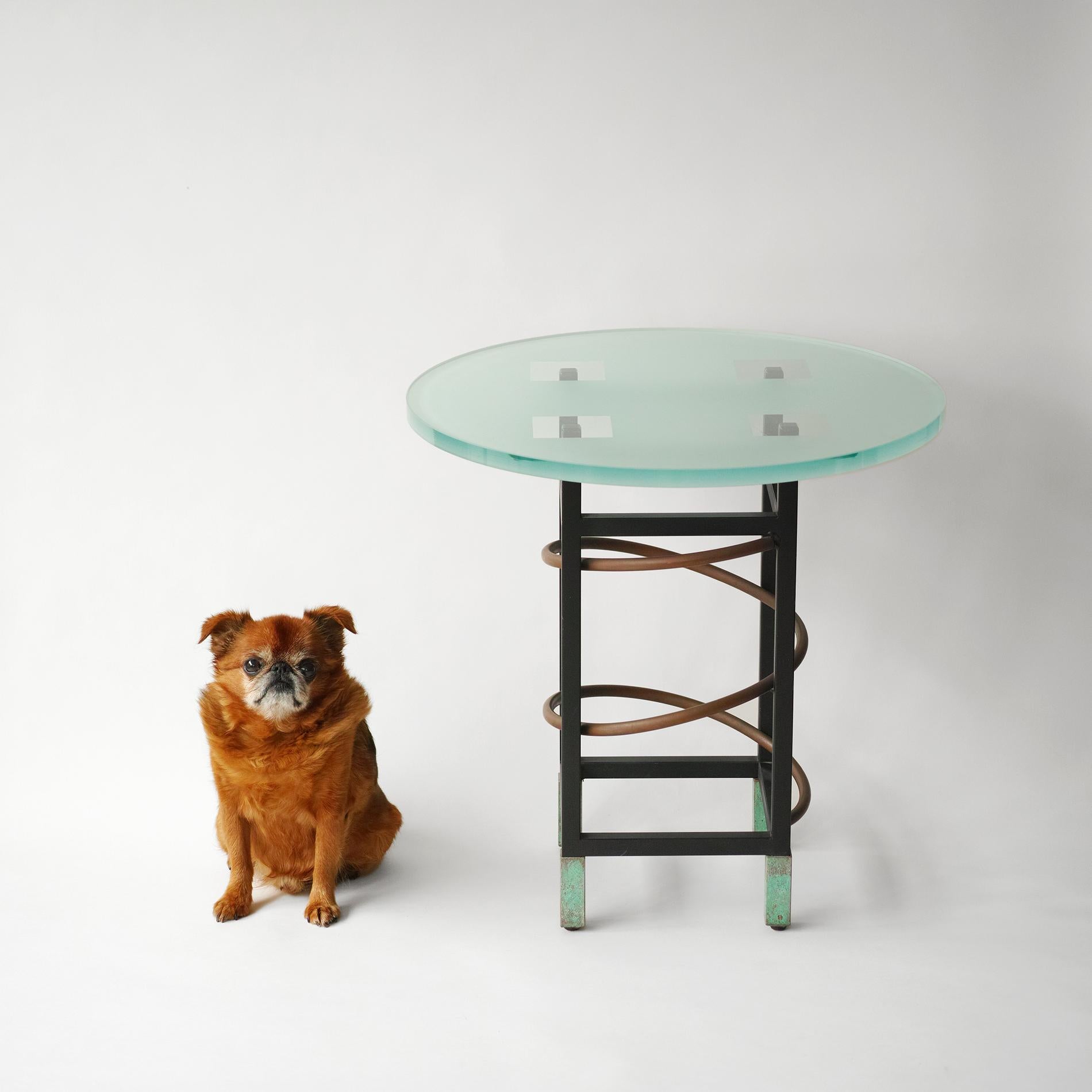 Steven Holl for Pace Collection Post-modern Side Table For Sale 11