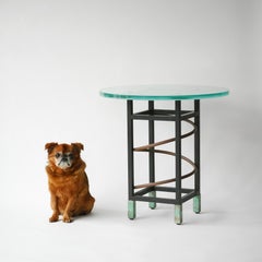 Mesa auxiliar posmoderna Steven Holl para Pace Collection