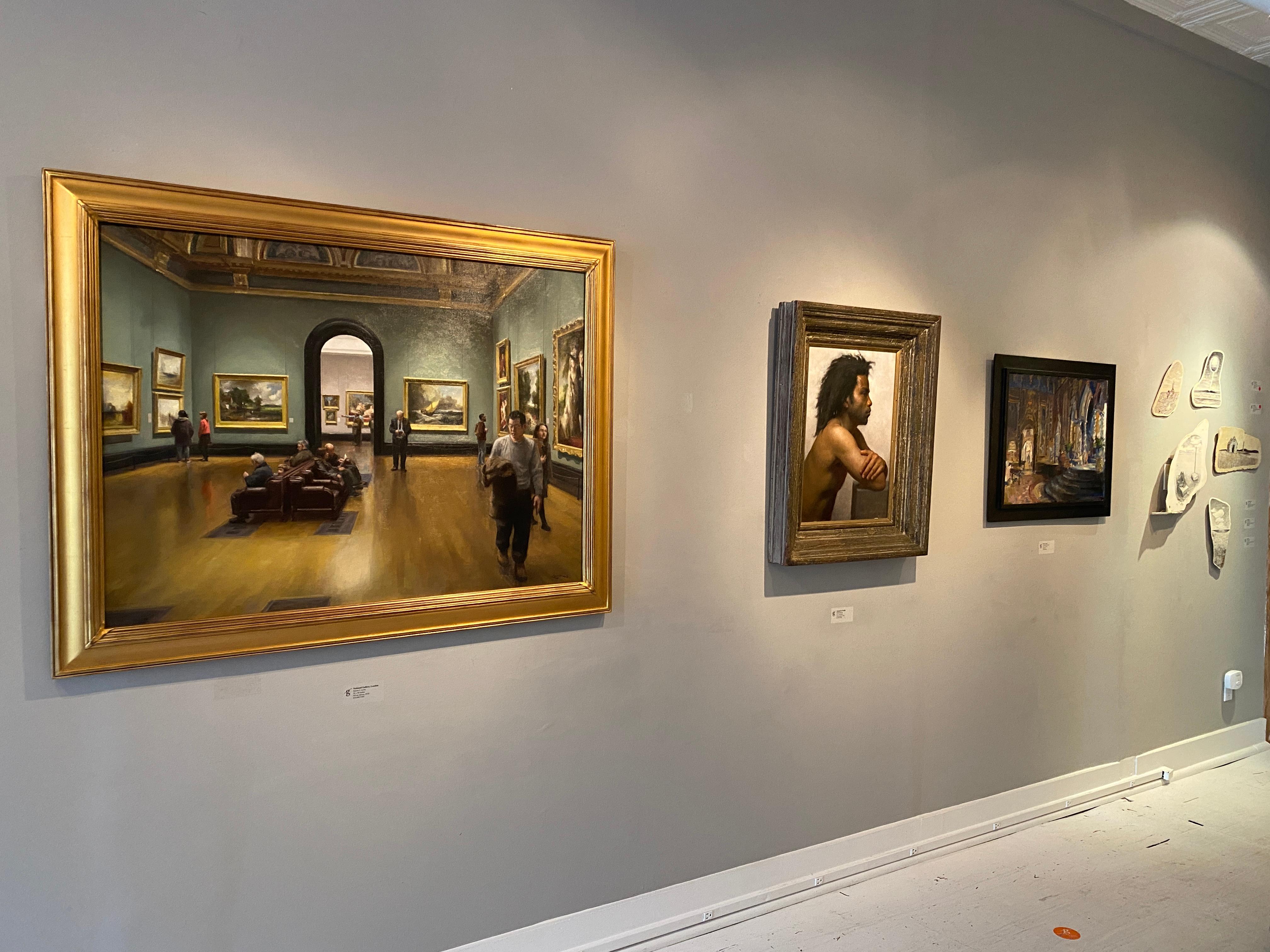 National Gallery, London - museum interior, London, paintings by Turner and more For Sale 1