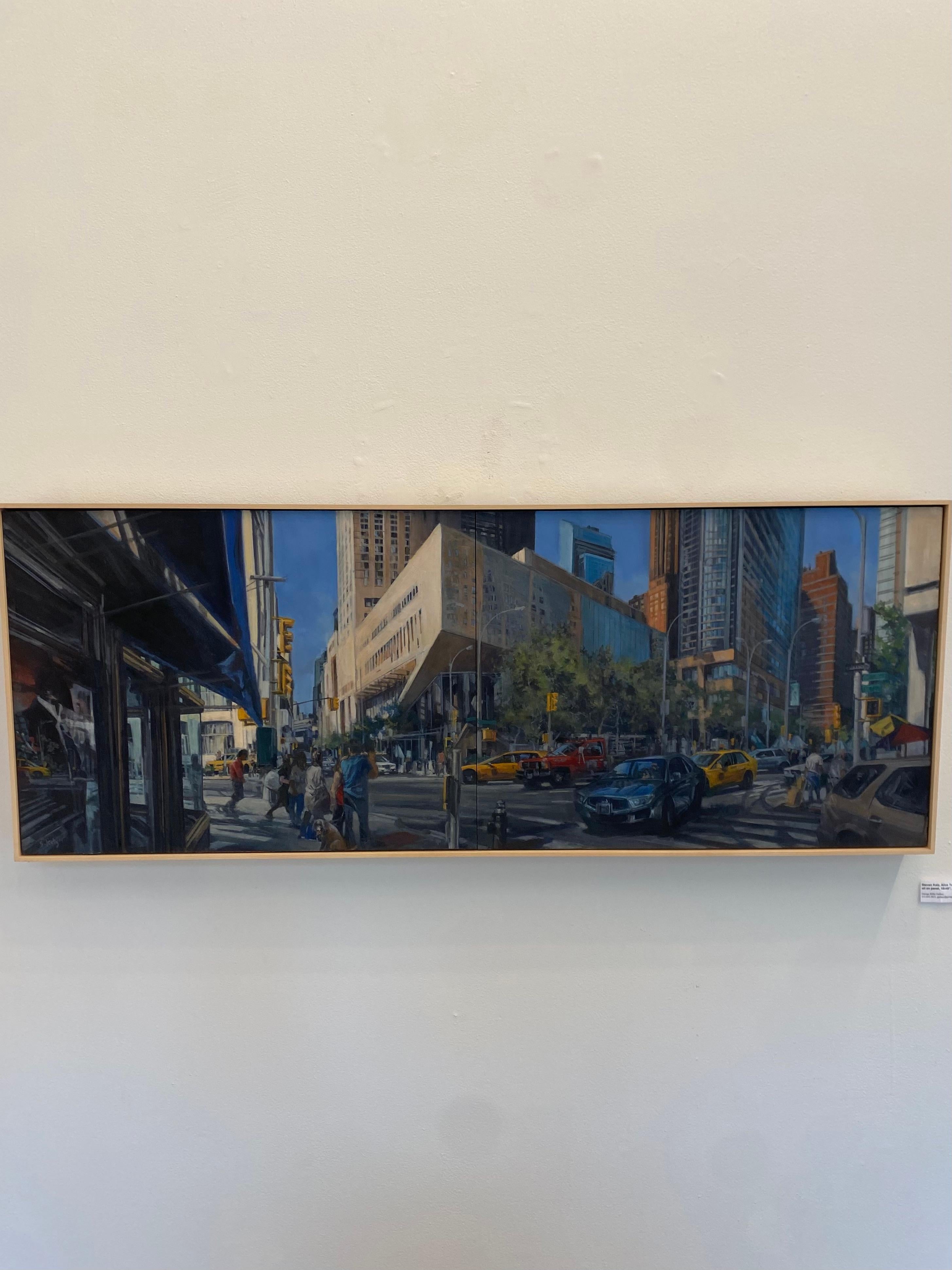 Alice Tully Hall - Painting by Steven Katz