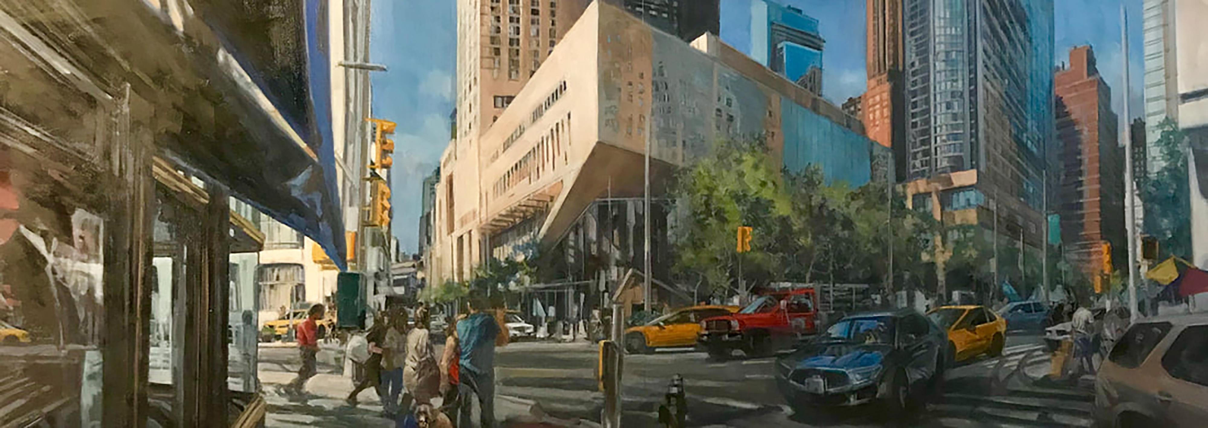 Steven Katz Landscape Painting - Alice Tully Hall