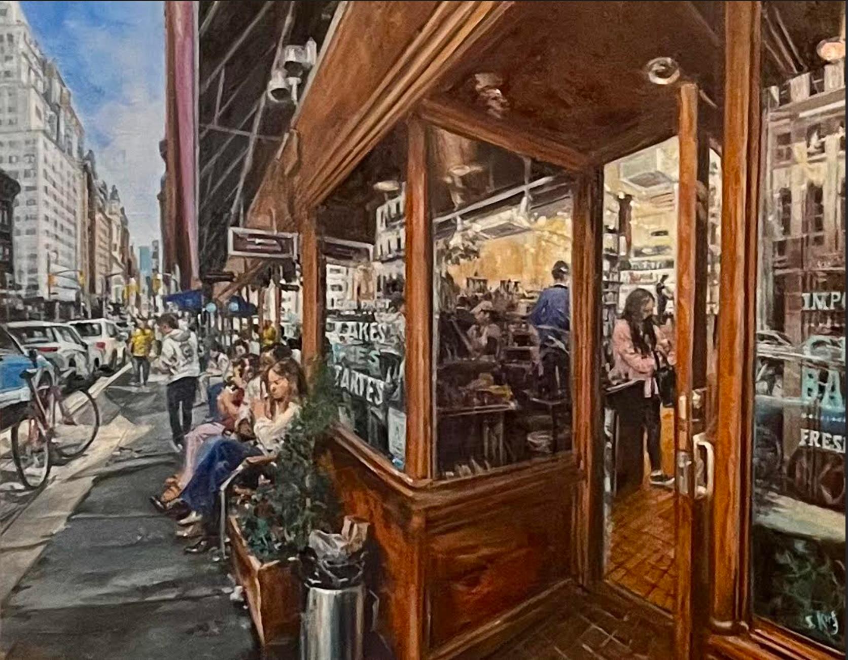 Steven Katz Landscape Painting – Lex und 78.