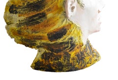 Keramik-Skulptur 'Can't Get Her Off My Mind'