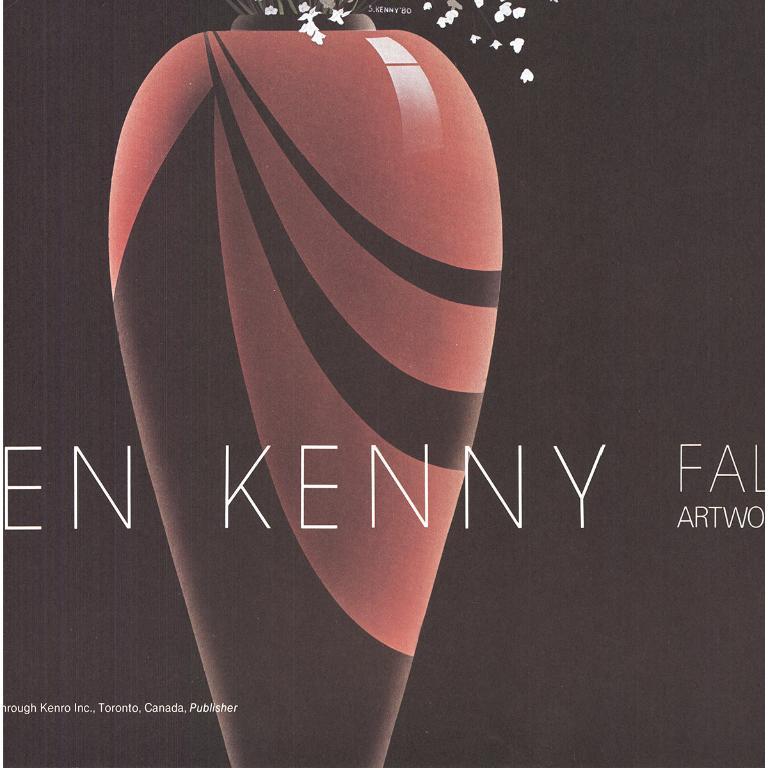 Steven Kenny 'Artworks International' 1980- Lithograph For Sale 2
