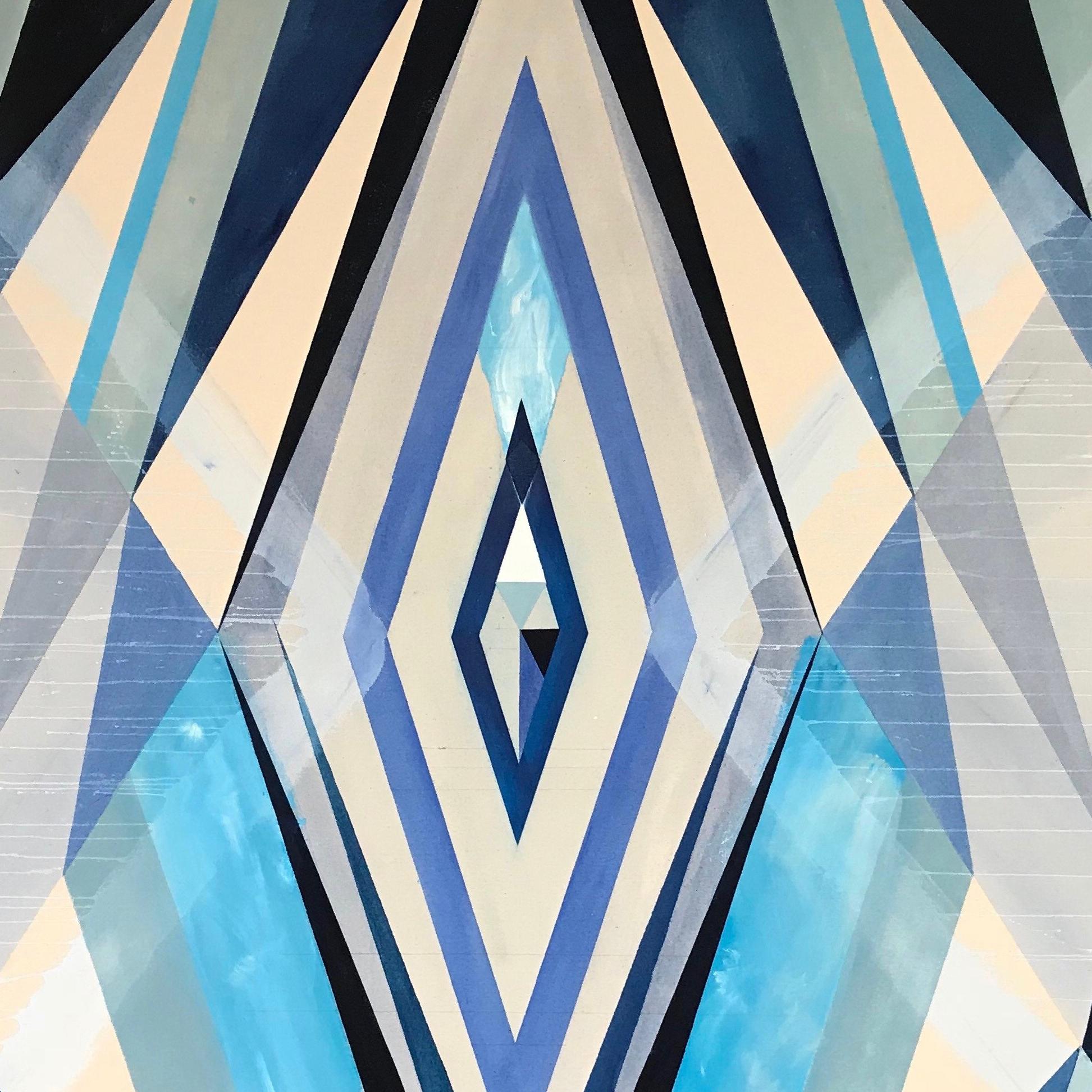 RD 013-17 (Abstrakt), Mixed Media Art, von Steven Kinder