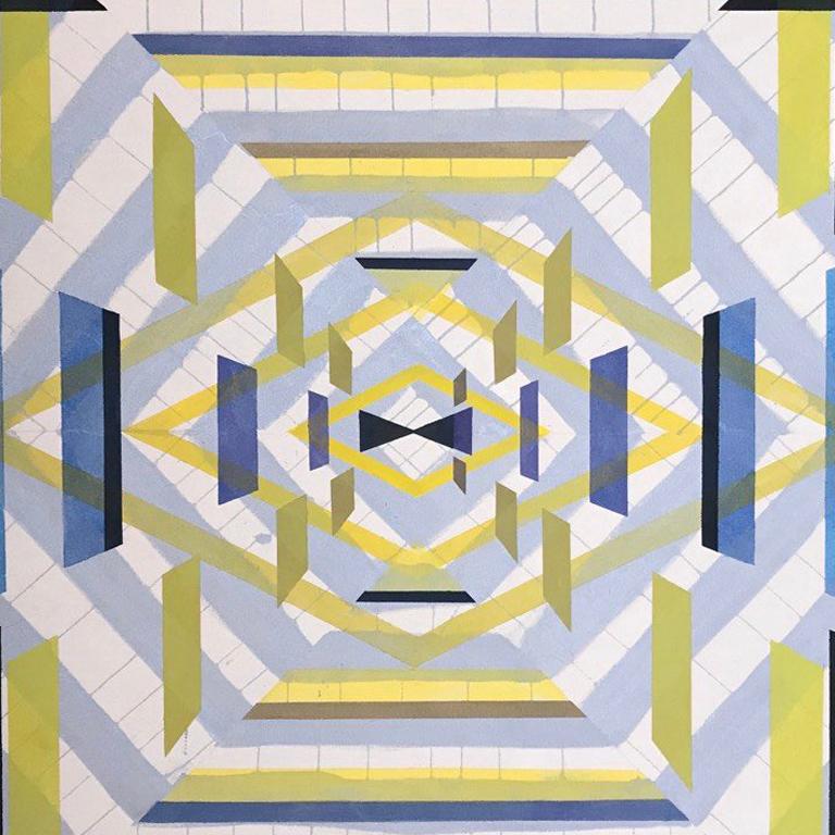 modulo art kaleidoscopic grid
