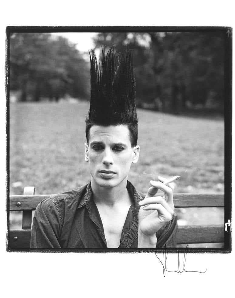 Boy with Hair Sticking Up #3