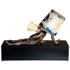 Steven Michael Beck Bronze Periwinkle Blue, 2018