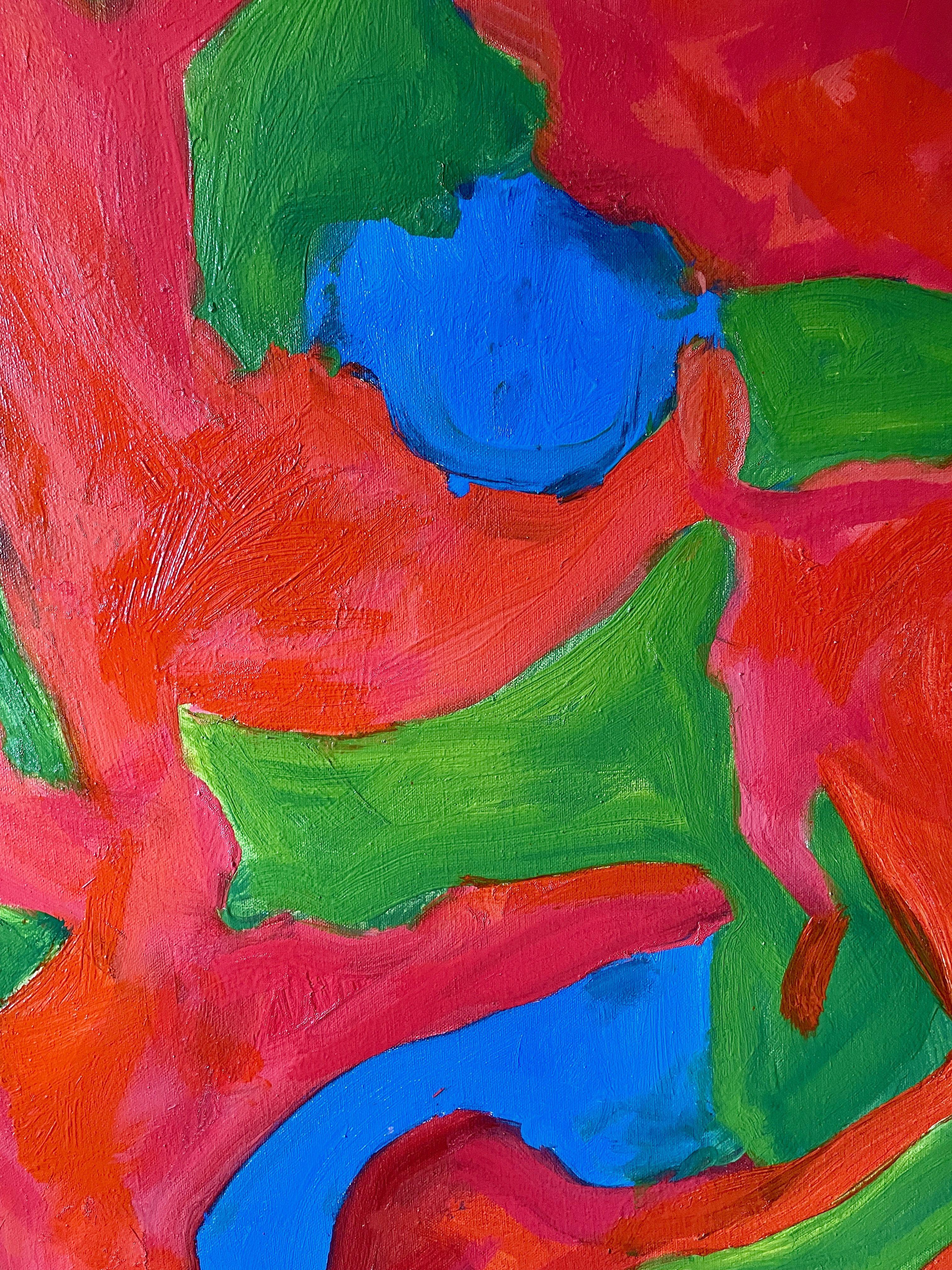 All of It, Gemälde, Öl auf Leinwand – Painting von Steven Miller