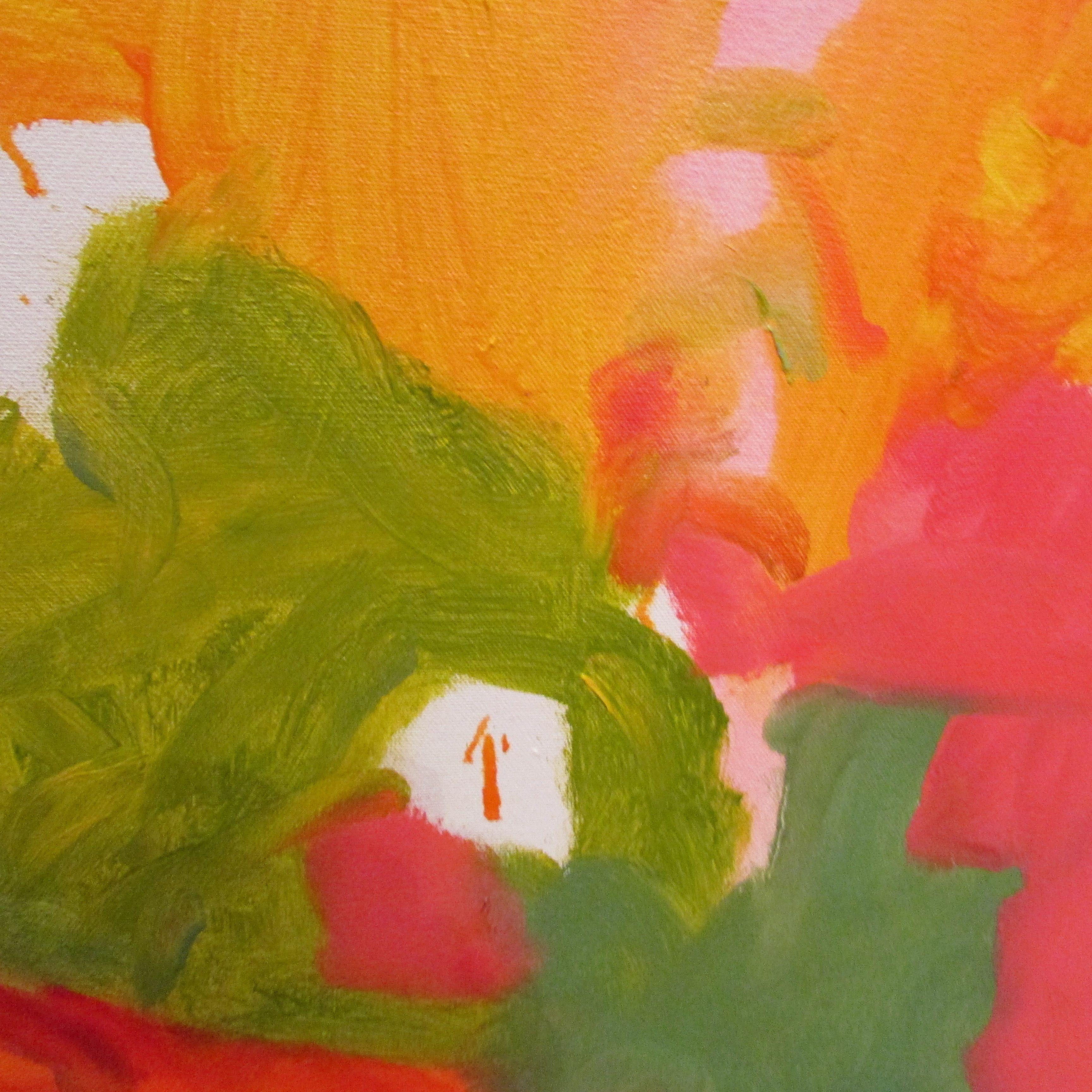My abstract paintings are all about creating excitement for the viewer through concentrated exploration. Each painting is inspired by nature, travels, or imagination and created to embody immediate impact and lasting power. It is about creating a