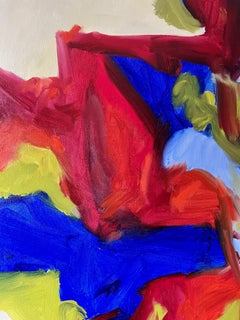 Sueños asombrosos me despiertan cada día, Pintura, Óleo sobre lienzo