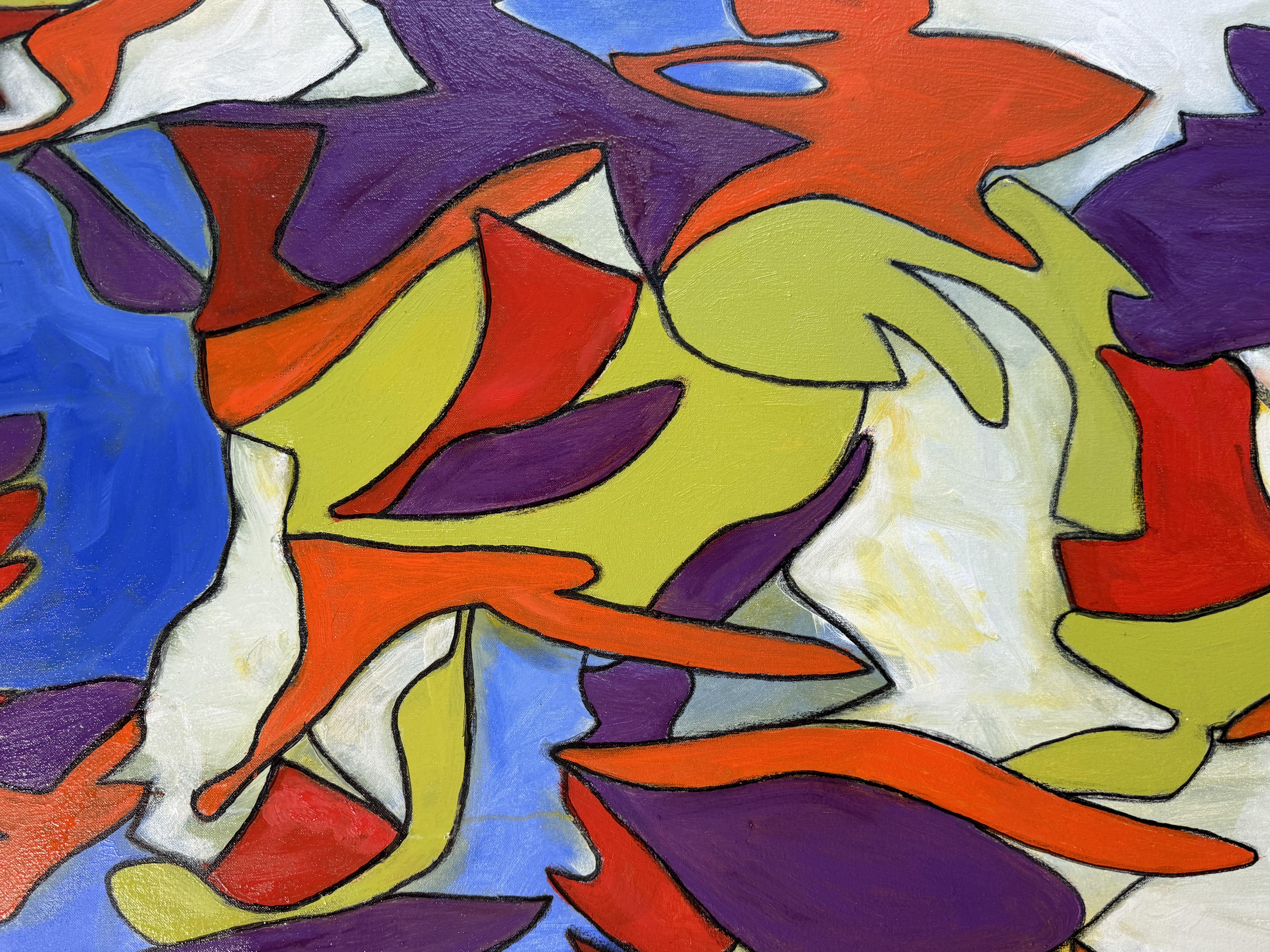 Bellezza non opposta, Pittura, Olio su tela - Painting di Steven Miller