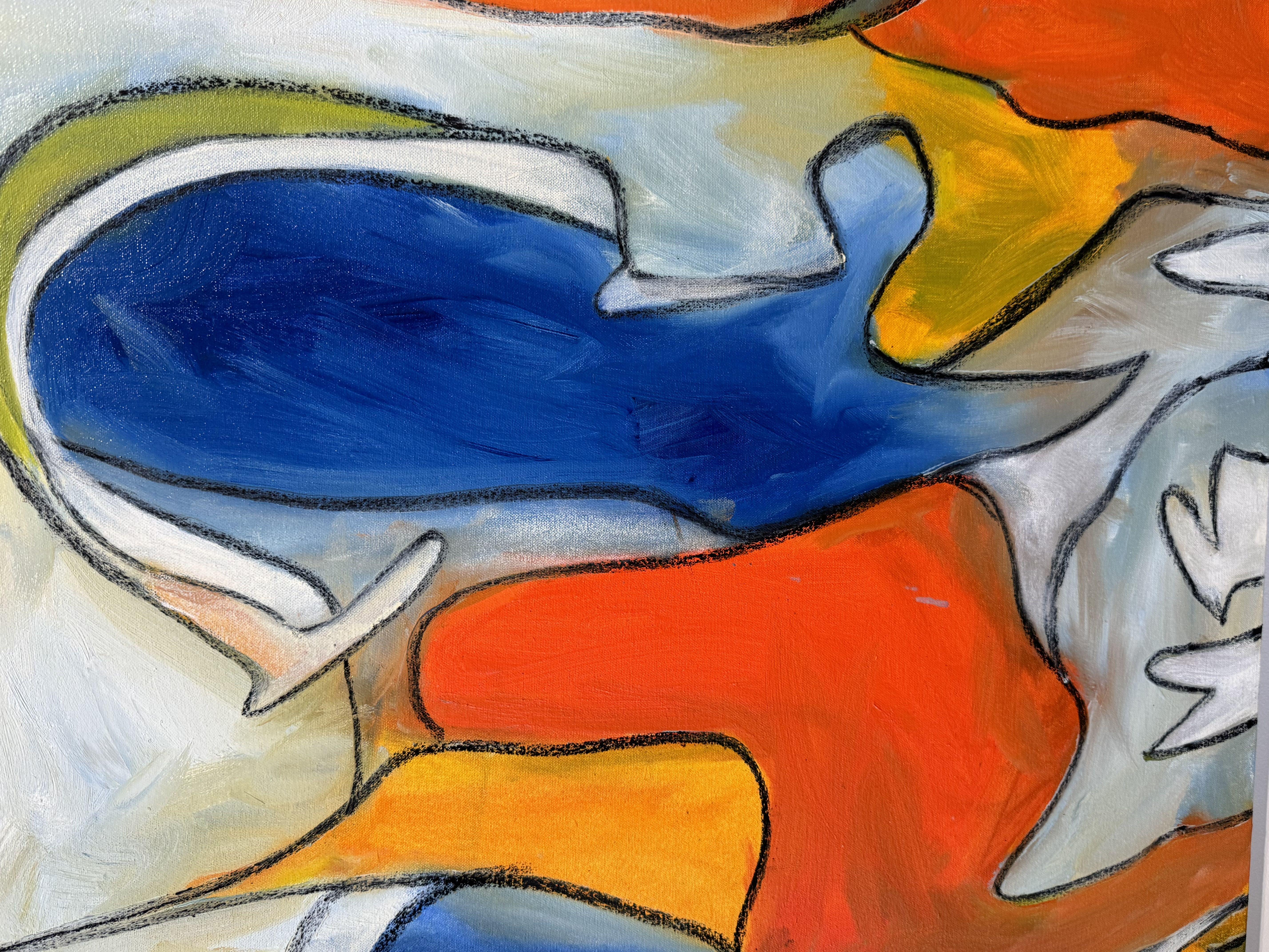 Beyond!, Painting, Oil on Canvas For Sale 1