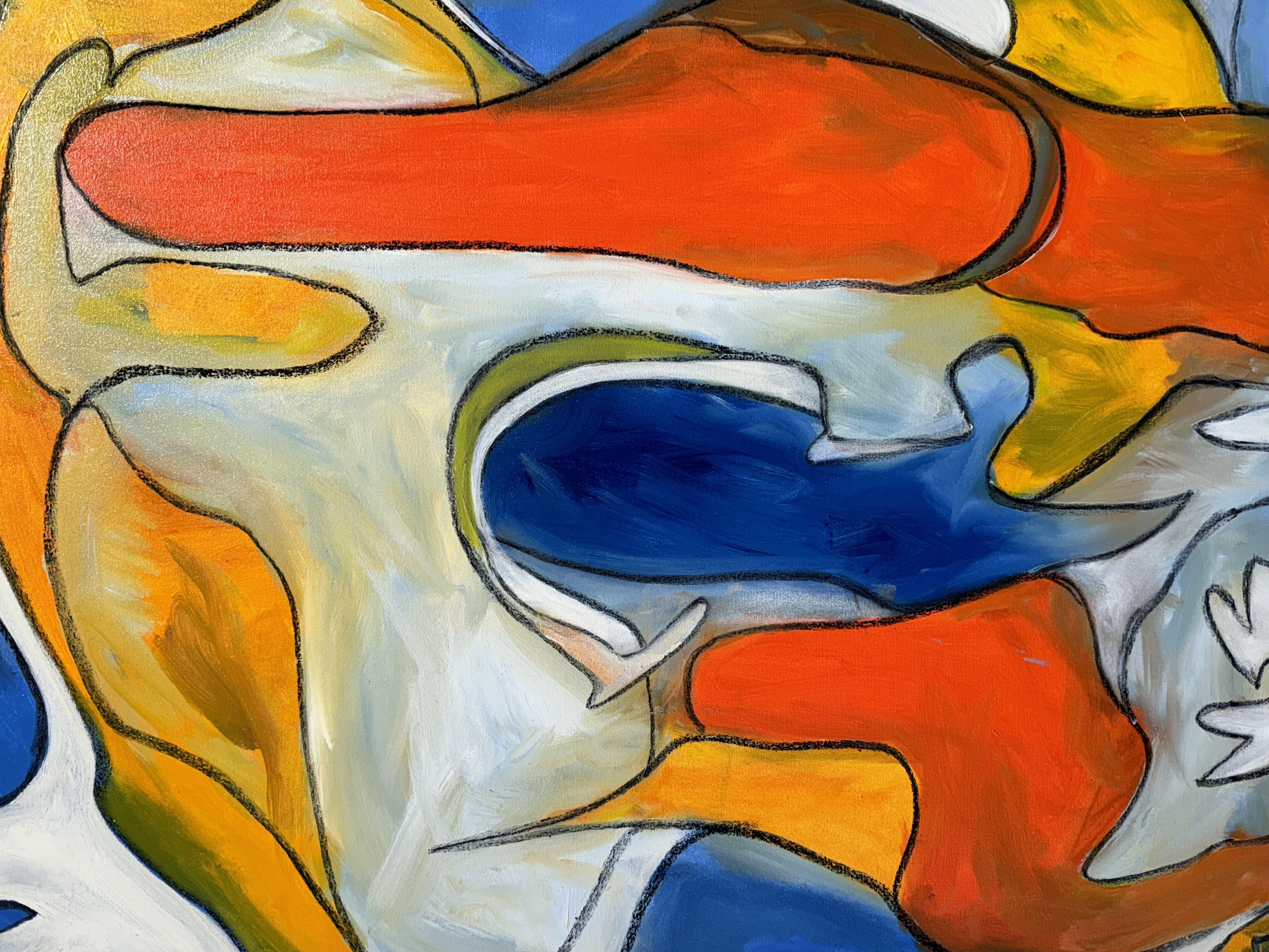 Beyond!, Painting, Oil on Canvas