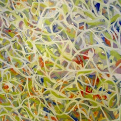 Beyond the Green, Painting, Oil on Canvas