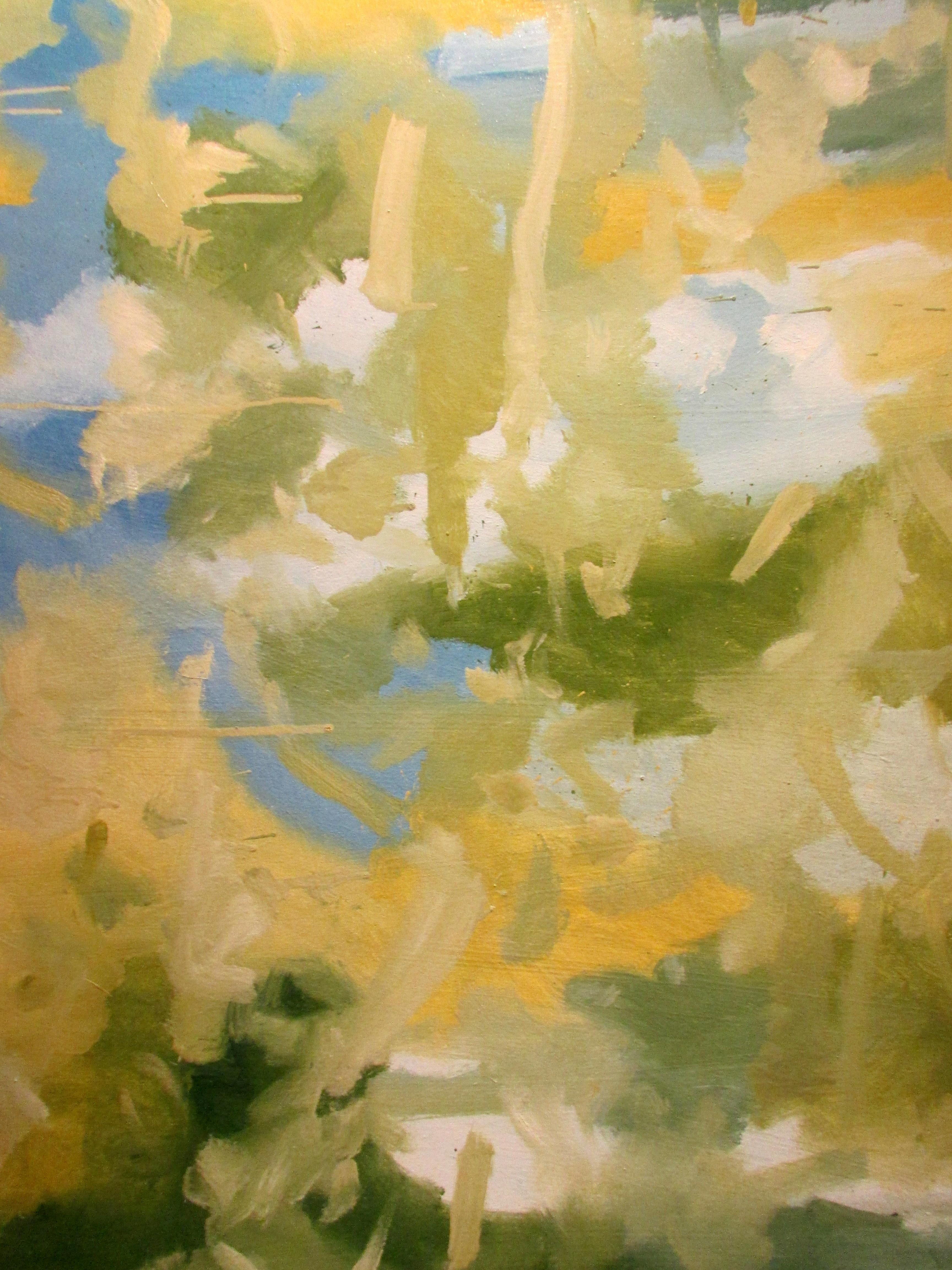 Big Sky, Pittura, Olio su tela - Painting di Steven Miller