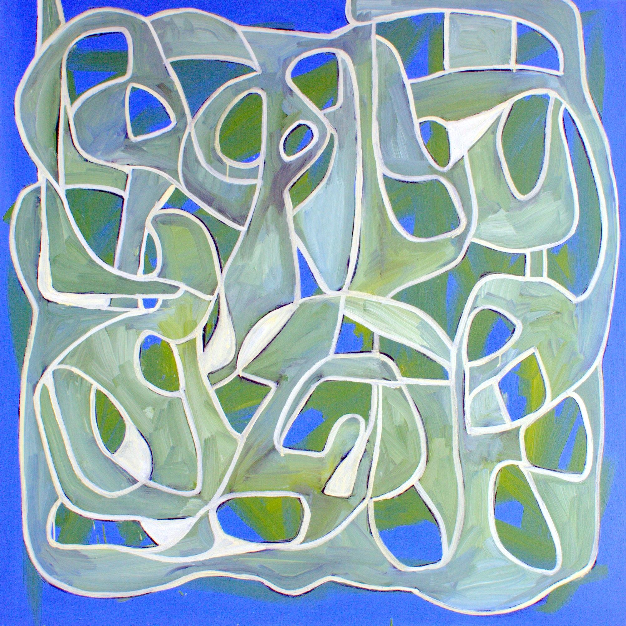Edinburgh, Gemälde, Öl auf Leinwand – Painting von Steven Miller