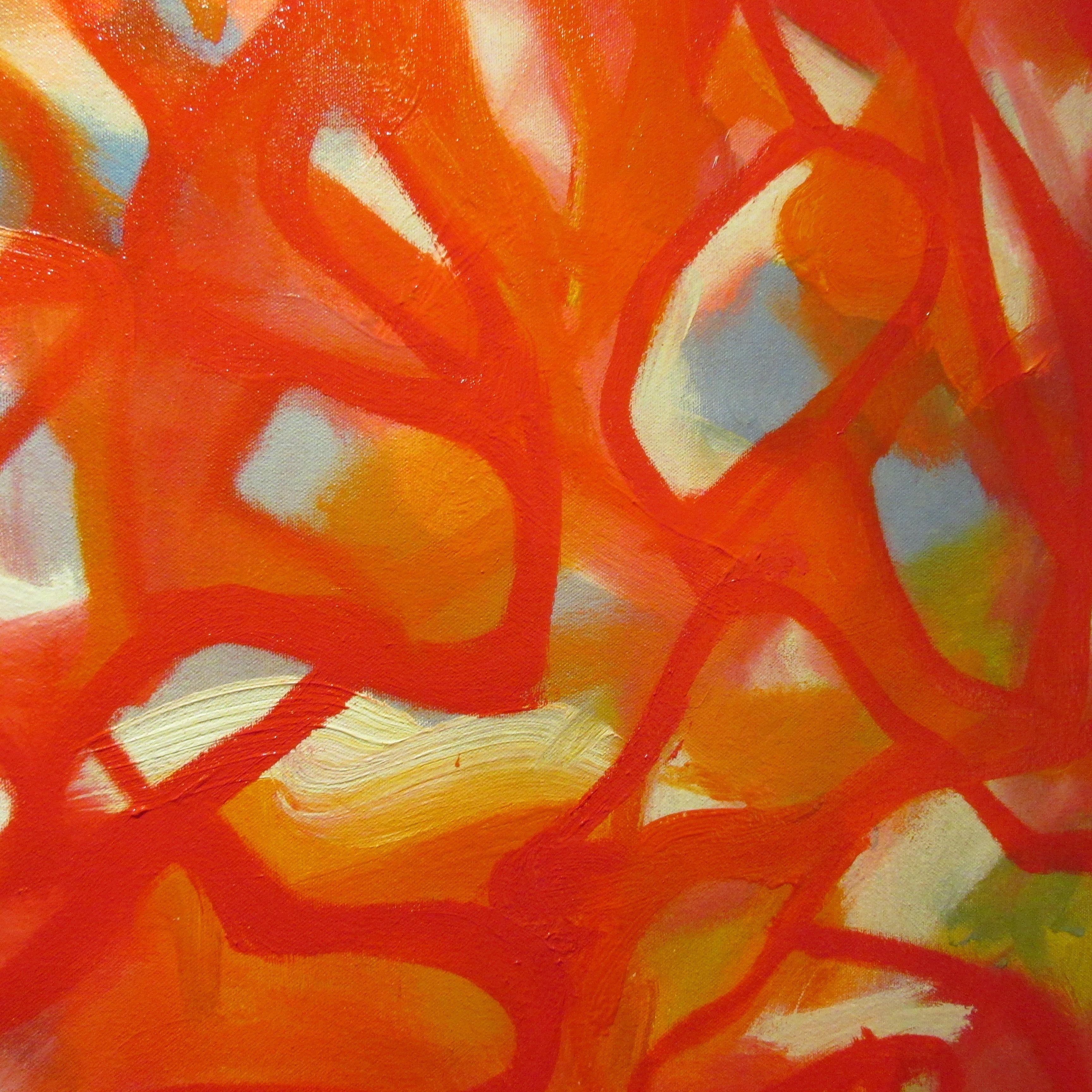 Ogni volta, Pittura, Olio su tela - Painting Astratto di Steven Miller