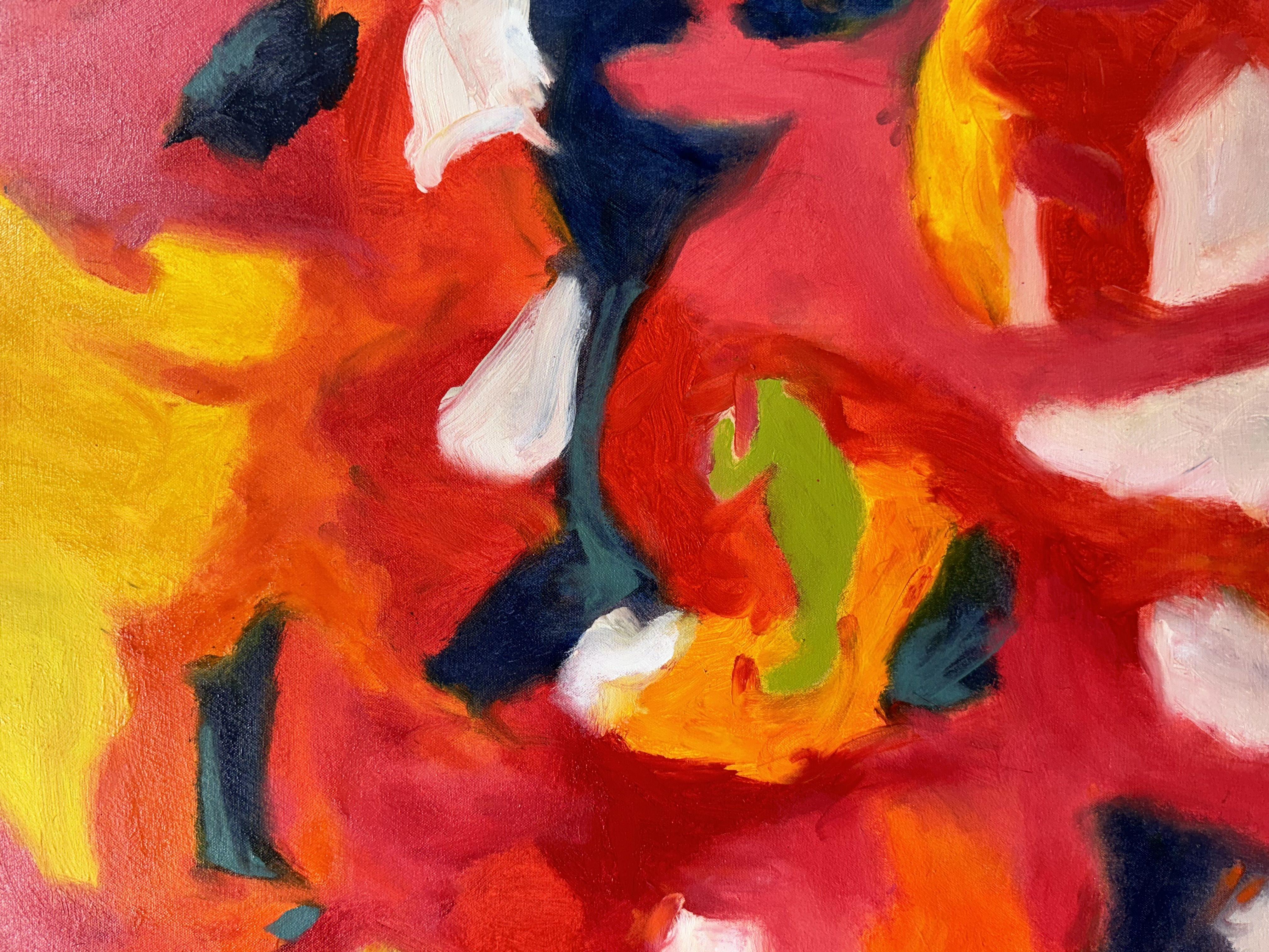 Alles ist EZ, Gemälde, Öl auf Leinwand – Painting von Steven Miller