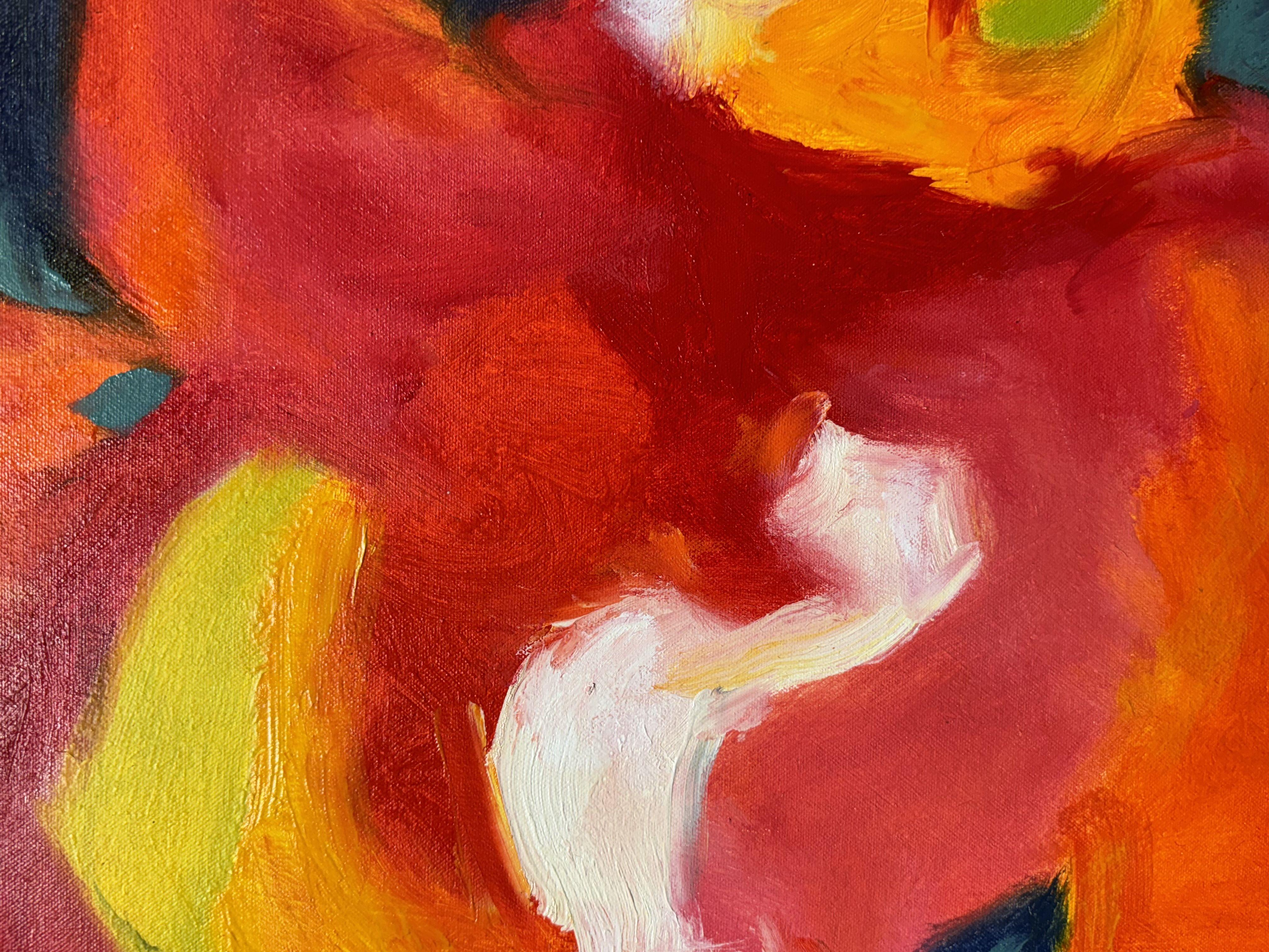 Alles ist EZ, Gemälde, Öl auf Leinwand (Abstrakt), Painting, von Steven Miller
