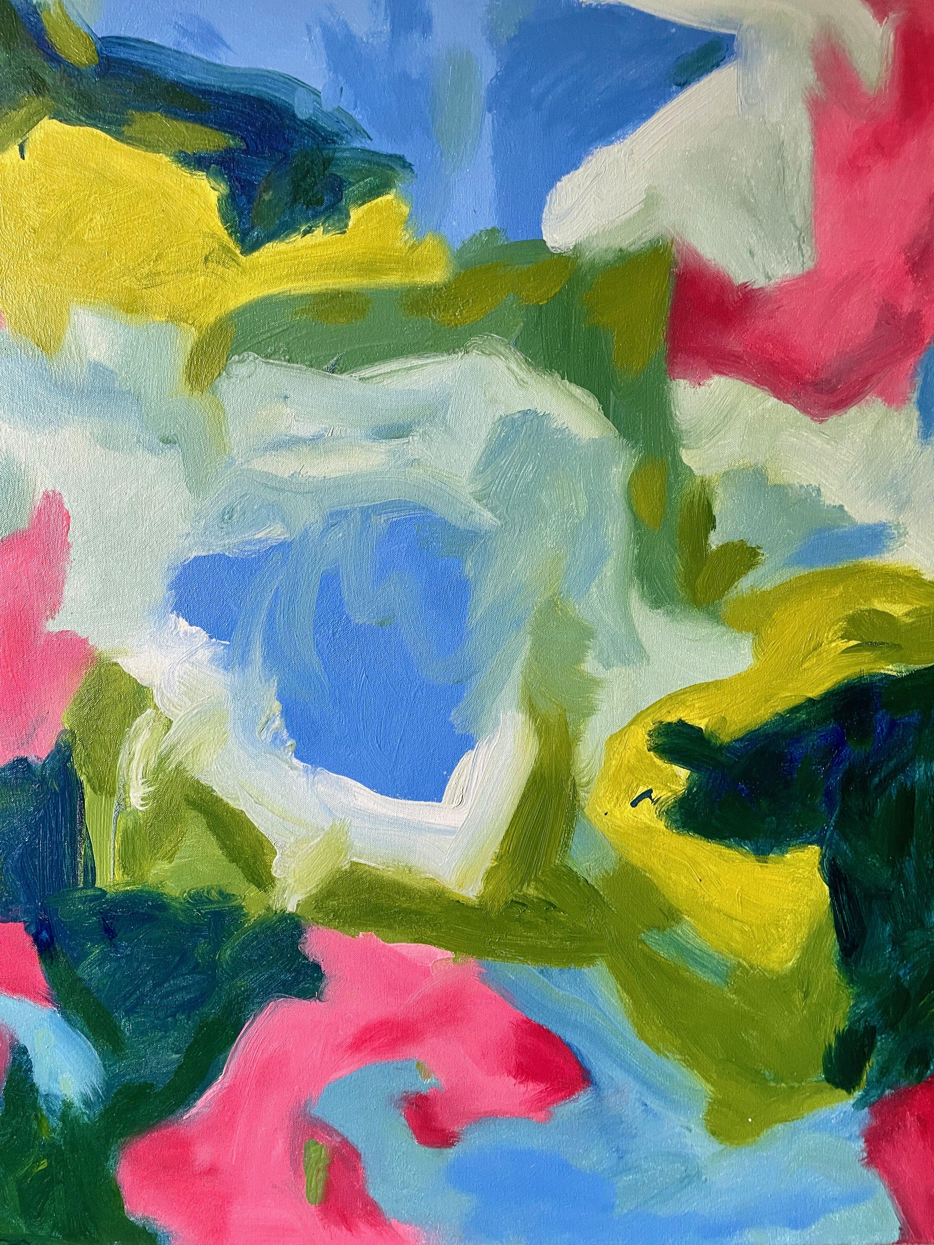 Steven Miller Abstract Painting - Fresh, Painting, Oil on Canvas