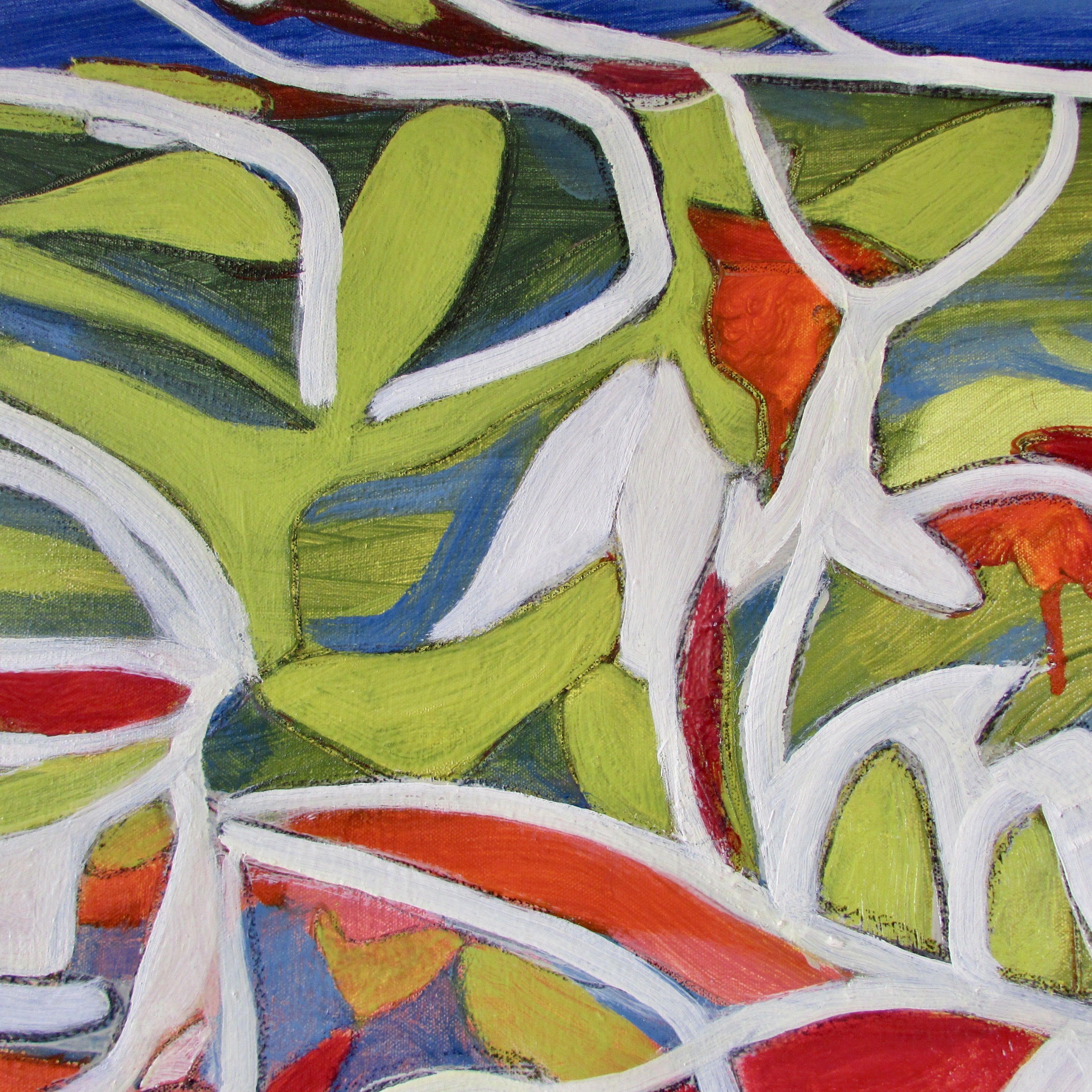 El jardín de las delicias, Pintura, Óleo sobre lienzo en venta 1
