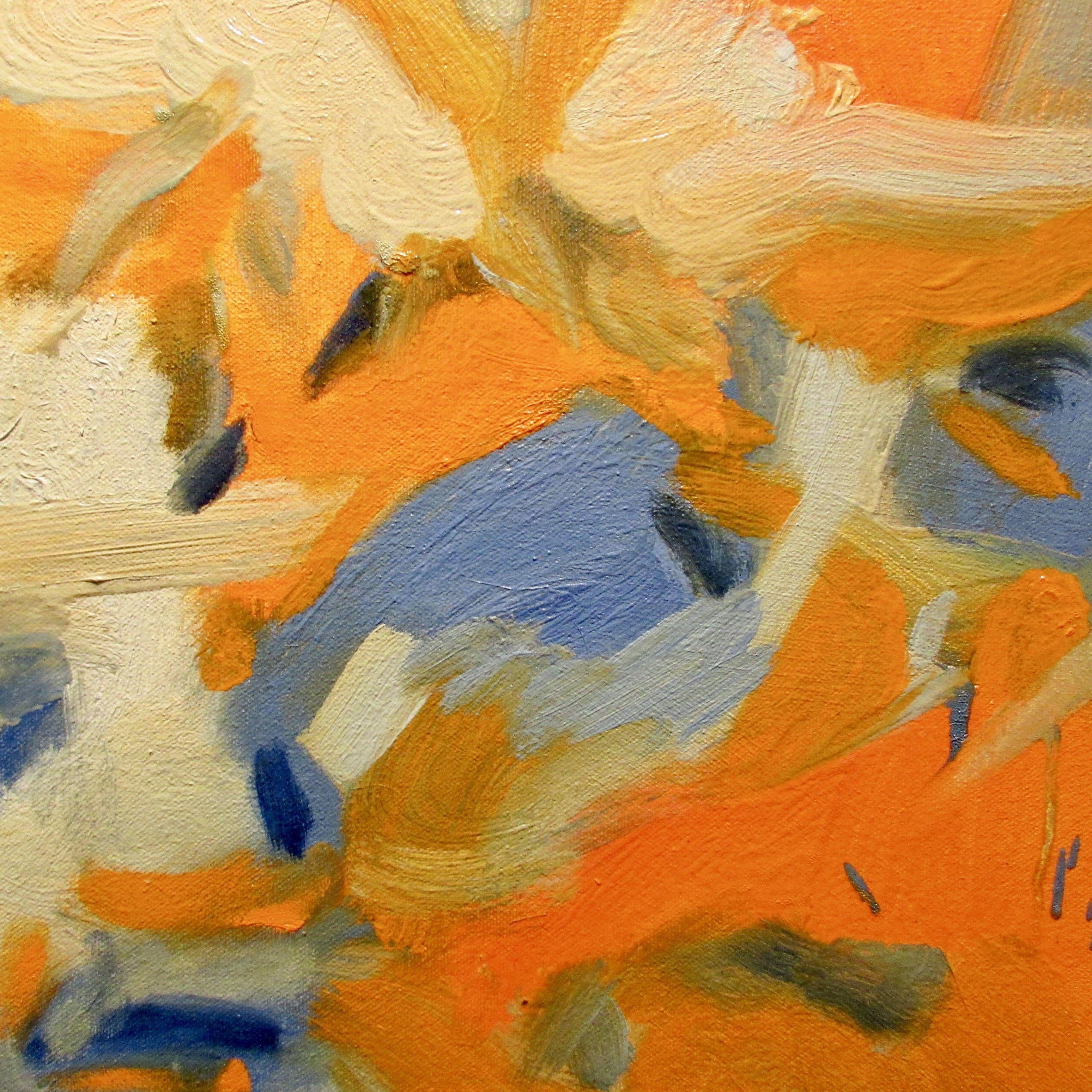 I Don't Have The Blues, Painting, Oil on Canvas For Sale 1
