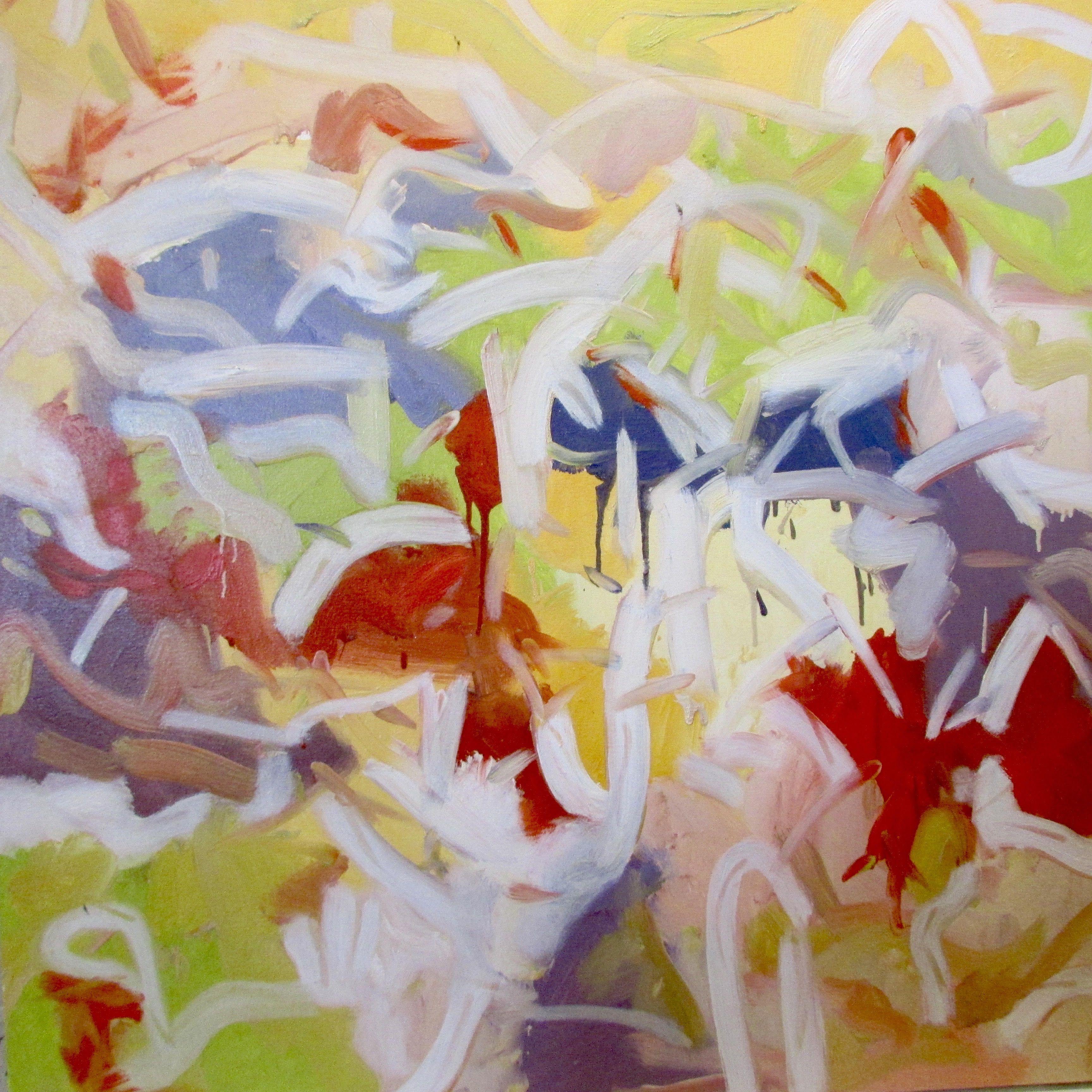 Steven Miller Abstract Painting - I Dreamt of You, Painting, Oil on Canvas